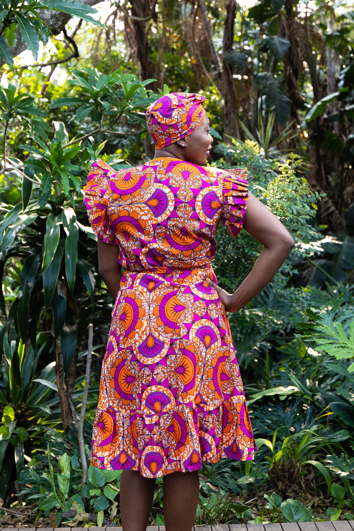 AN UKHWINI WRAP / ANGELINA PRINT