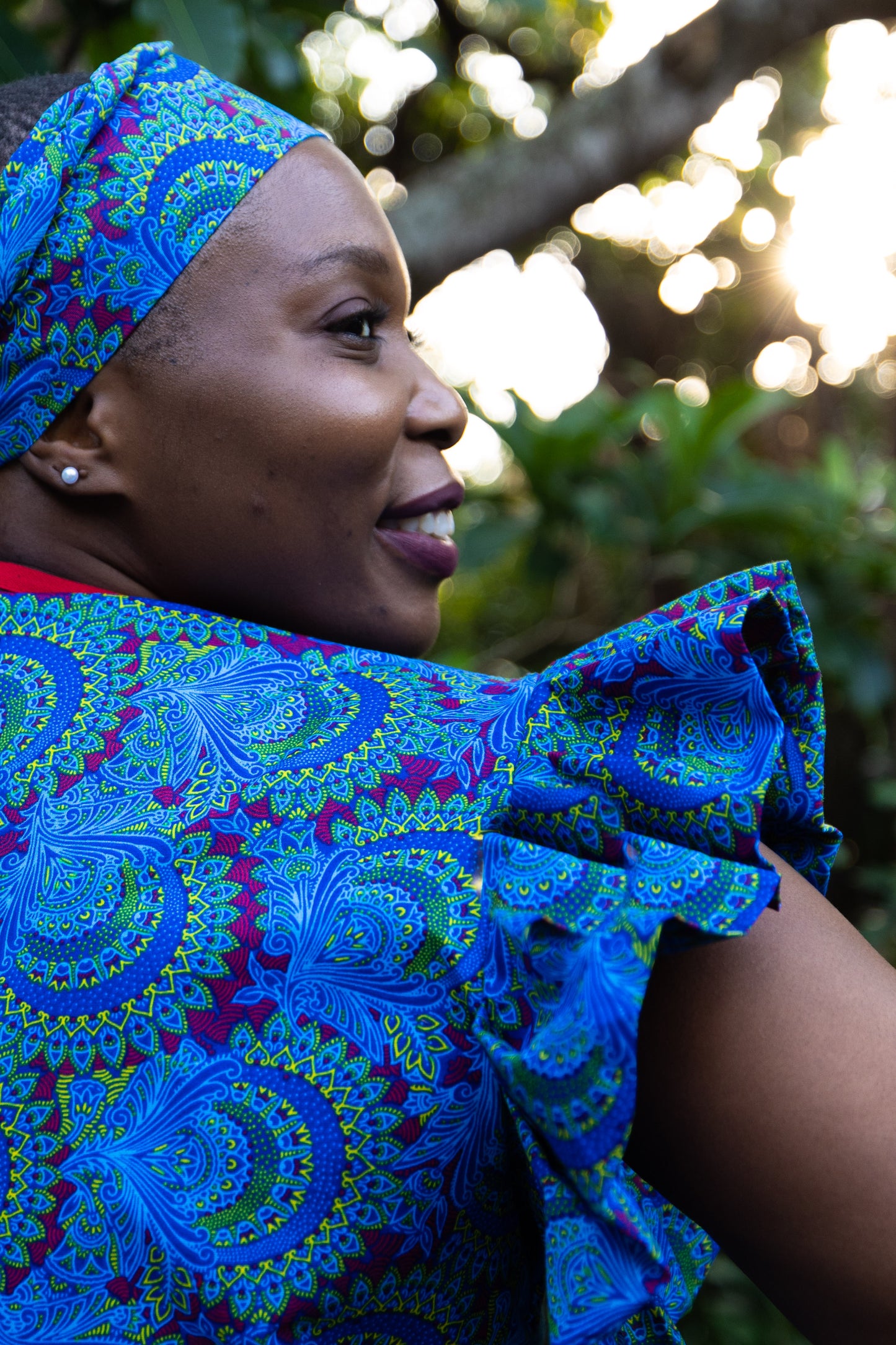 AN UKHWINI WRAP / OBAAPA PRINT