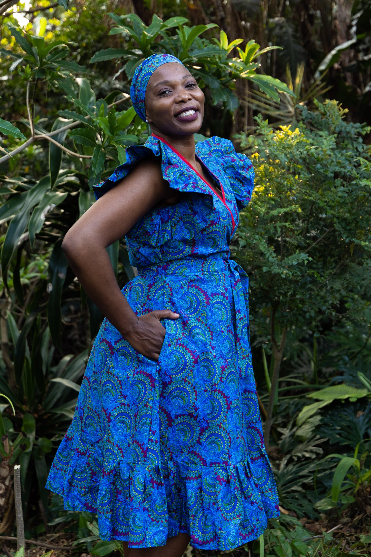 AN UKHWINI WRAP / OBAAPA PRINT
