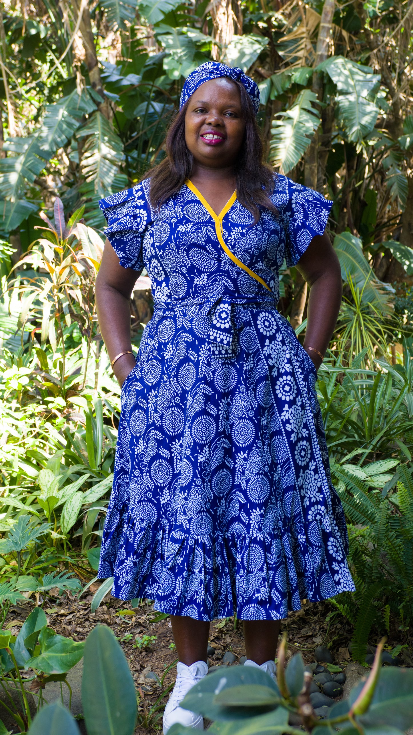 THE UKHWINI WRAP / ADIA PRINT