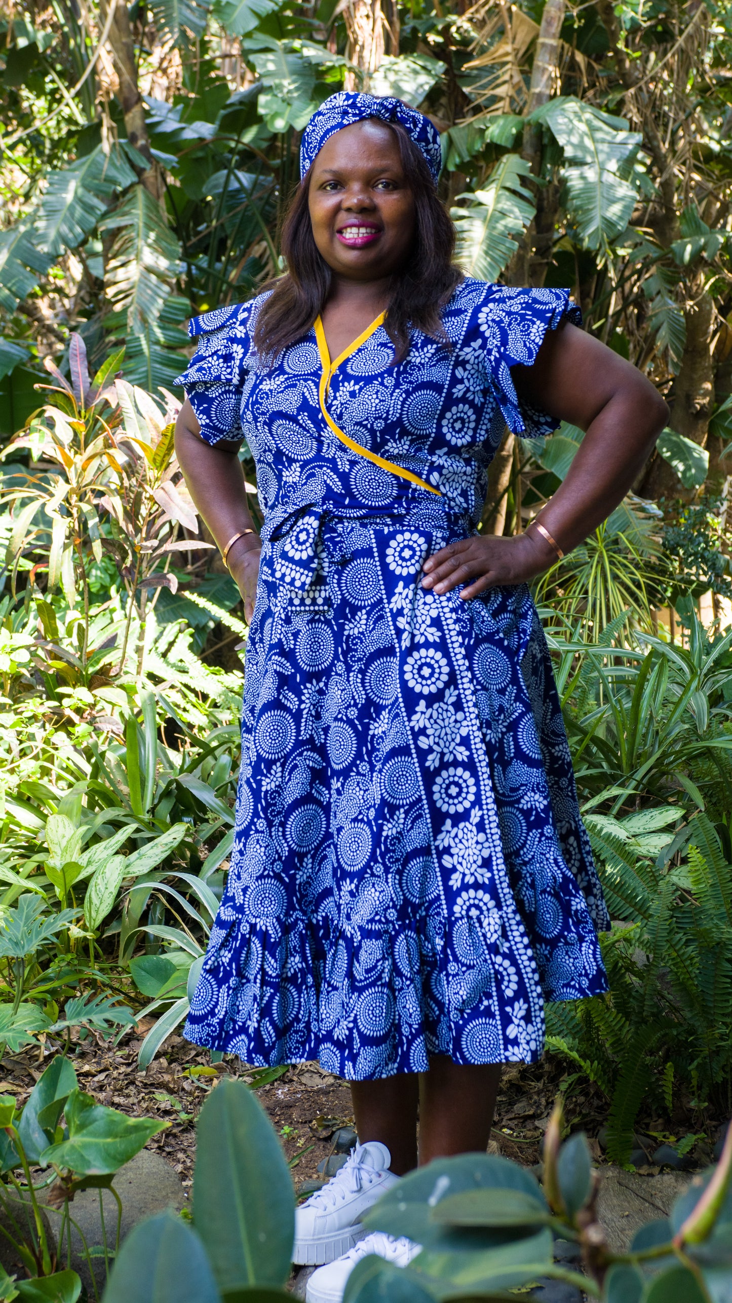 THE UKHWINI WRAP / ADIA PRINT