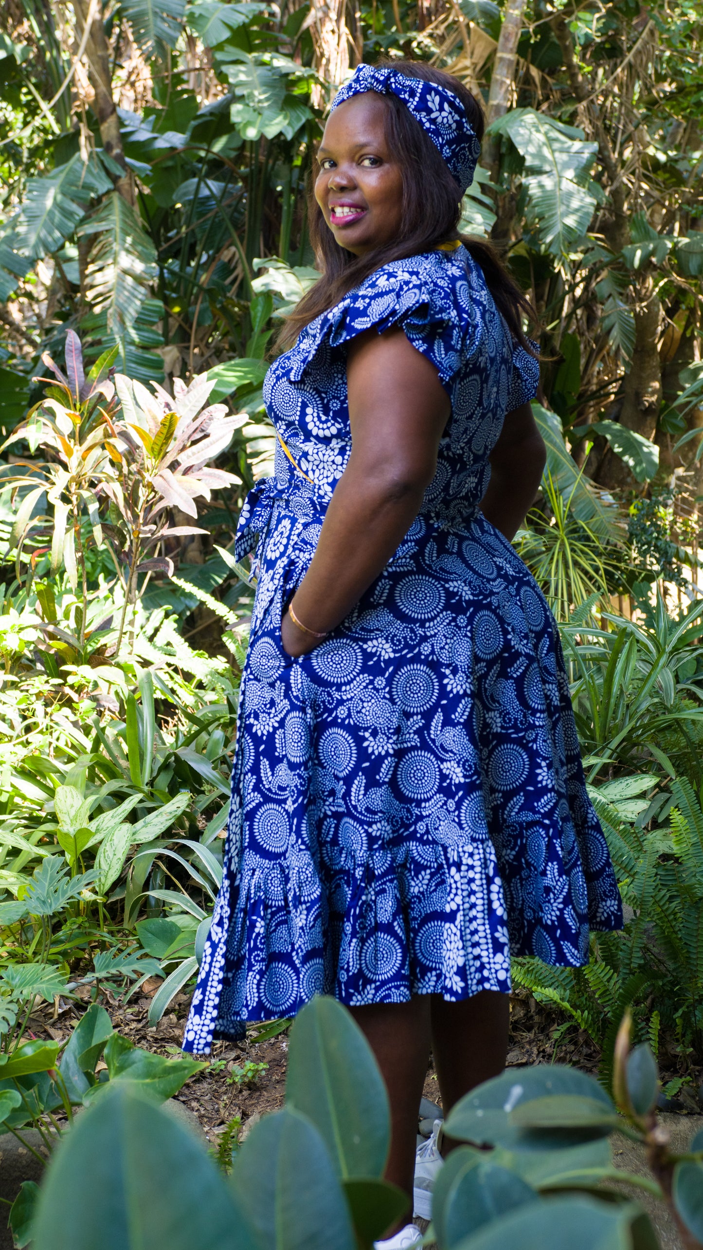 THE UKHWINI WRAP / ADIA PRINT