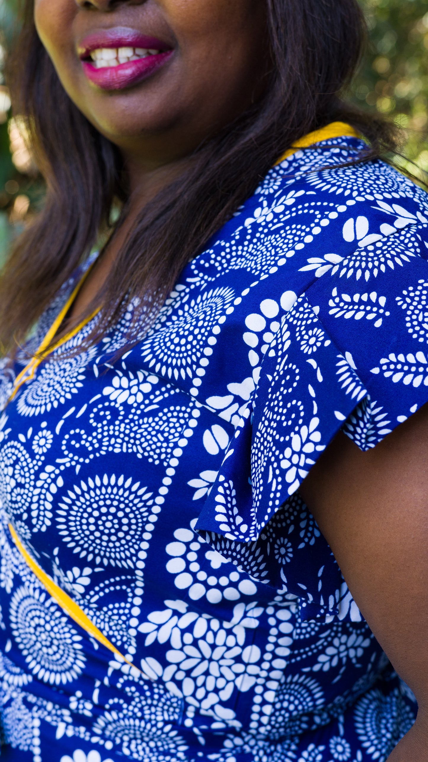 THE UKHWINI WRAP / ADIA PRINT