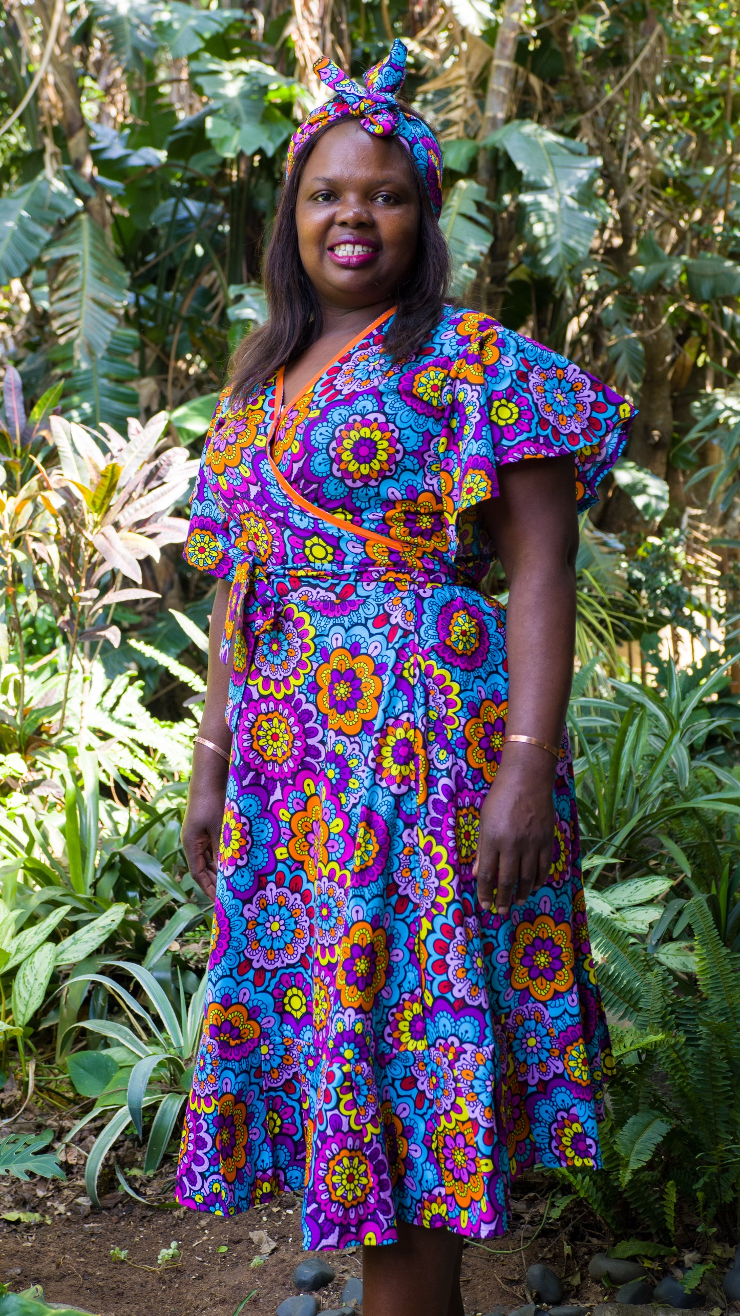 THE PINAFORE WRAP / AMANI PRINT