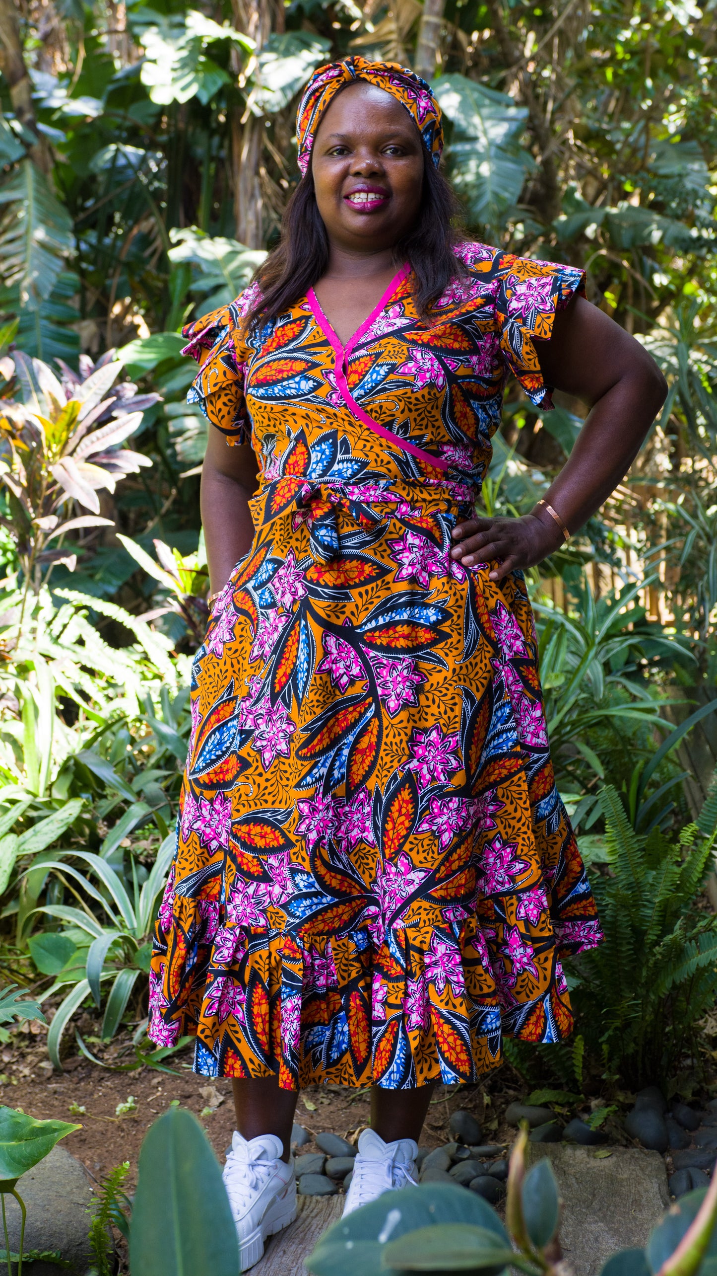 THE UKHWINI WRAP / ZURI PRINT