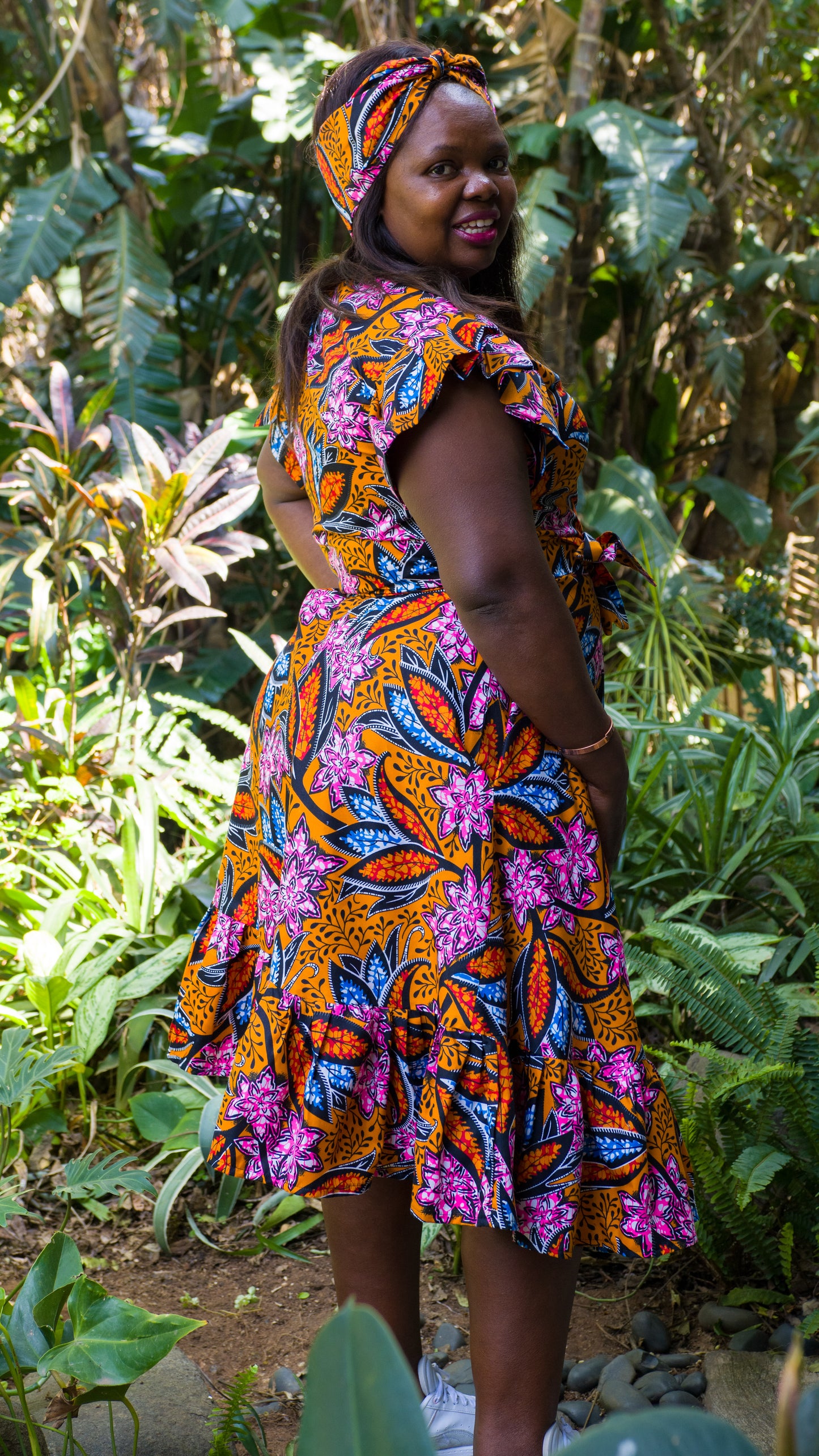 THE UKHWINI WRAP / ZURI PRINT