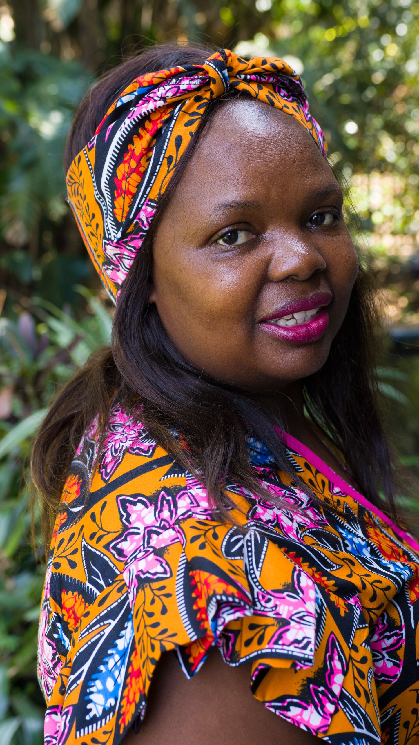 THE UKHWINI WRAP / ZURI PRINT