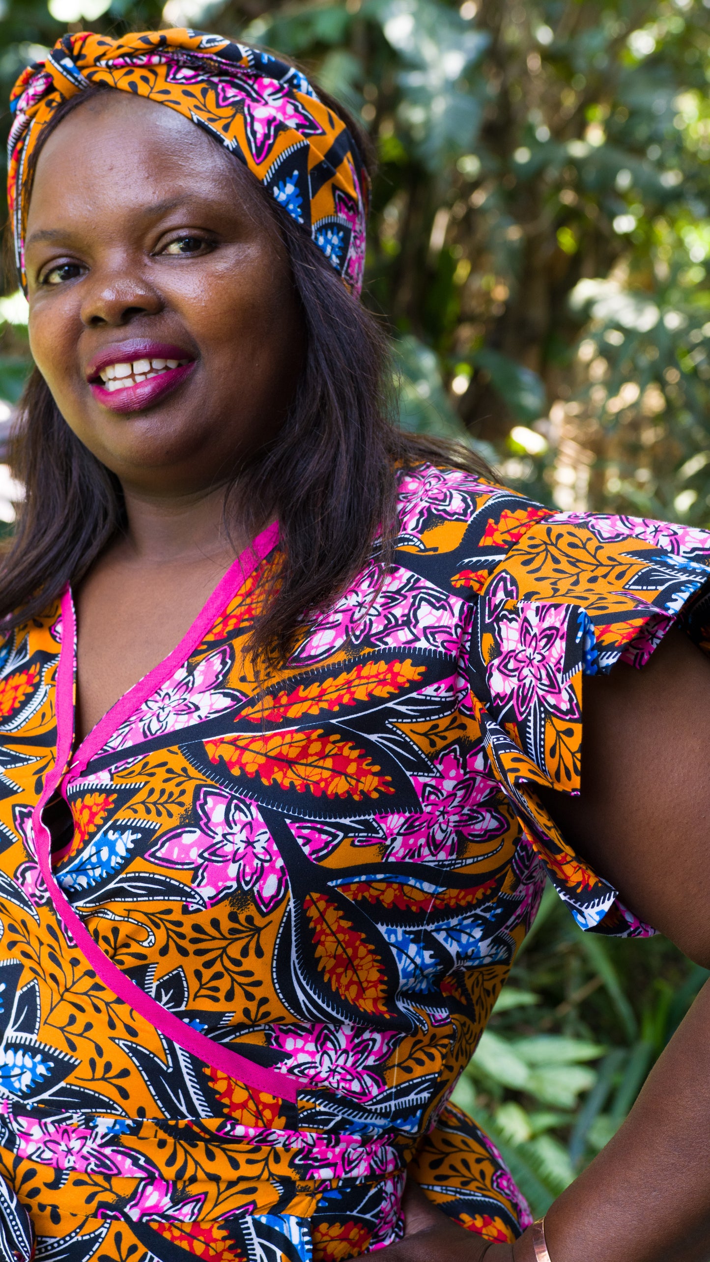 THE UKHWINI WRAP / ZURI PRINT