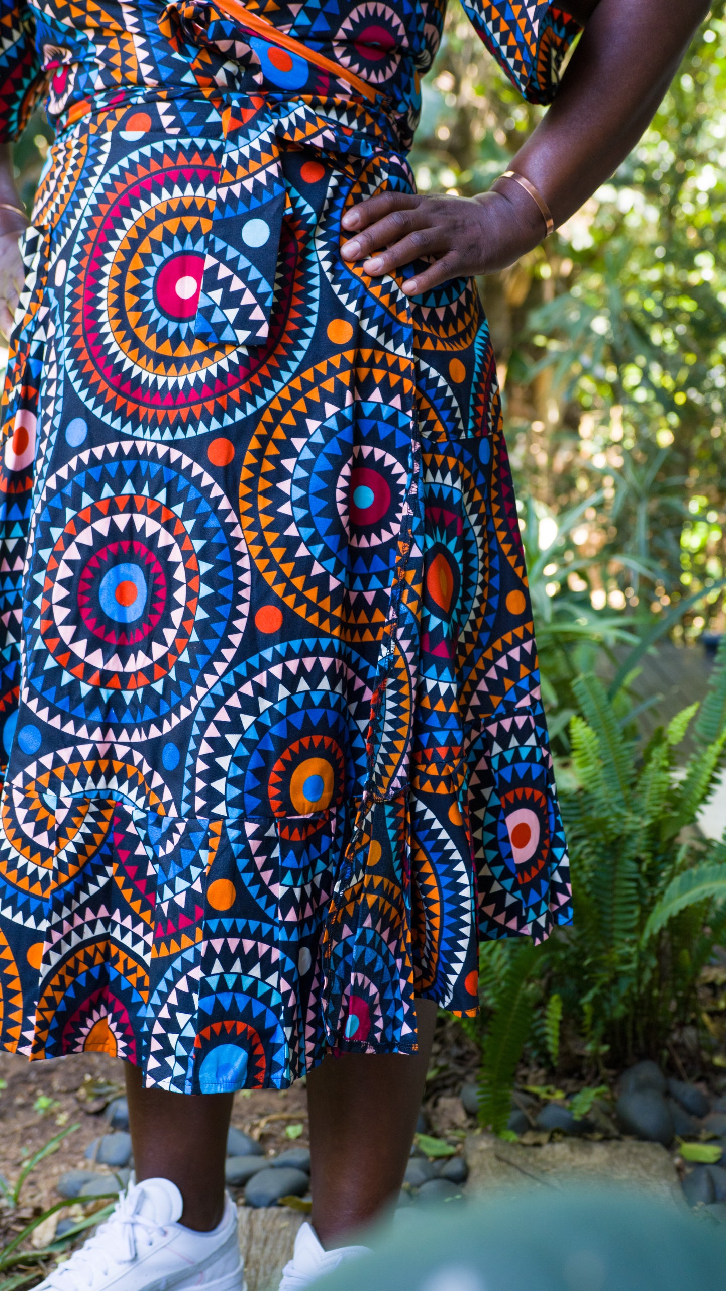 THE PINAFORE WRAP / BARAKA PRINT