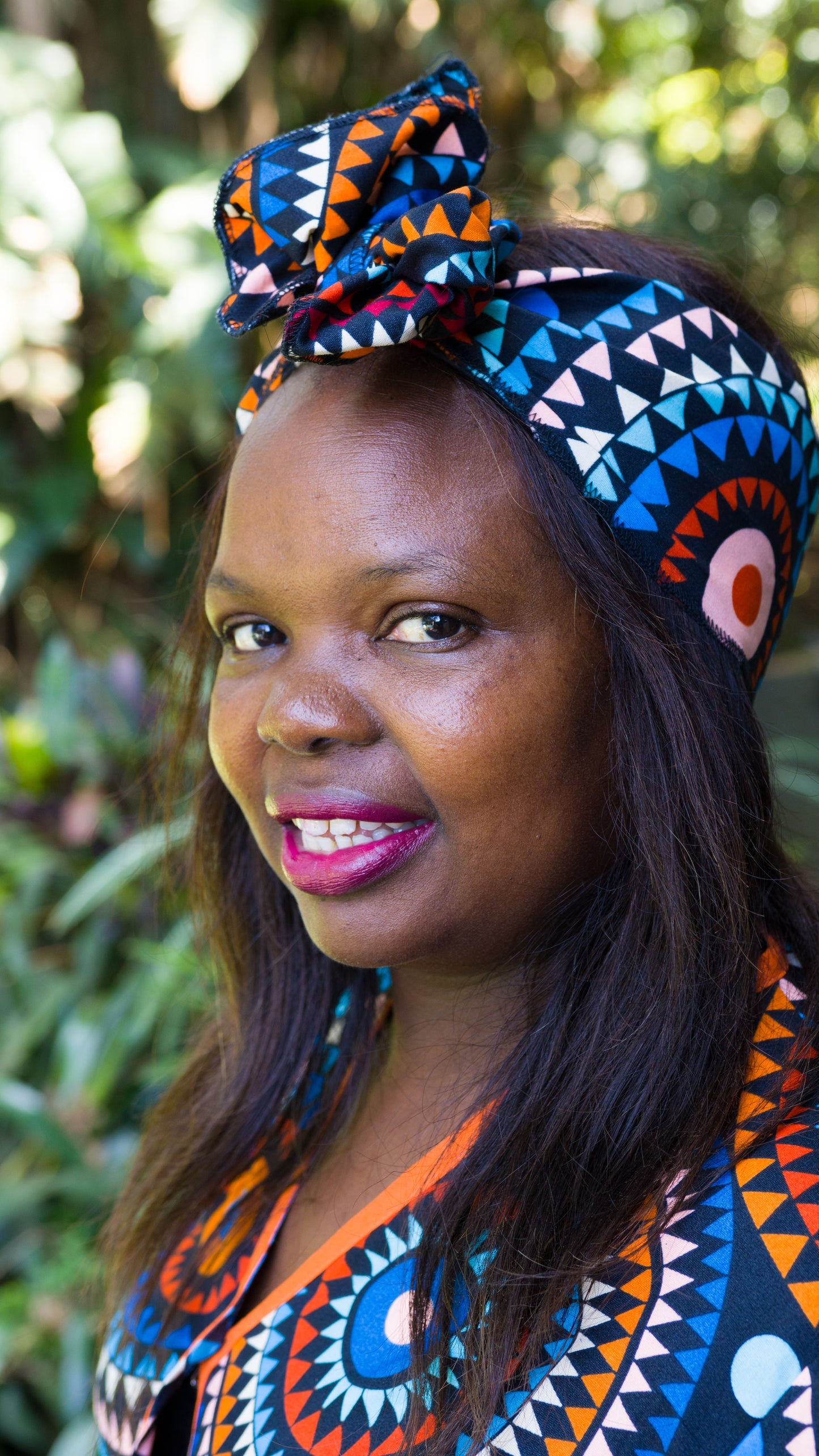 THE PINAFORE WRAP / BARAKA PRINT