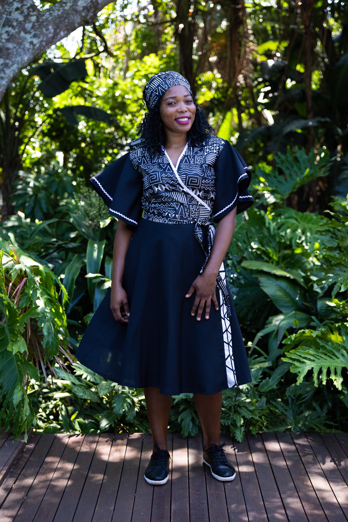THE NDUMI WRAP / CHA-CHA PRINT