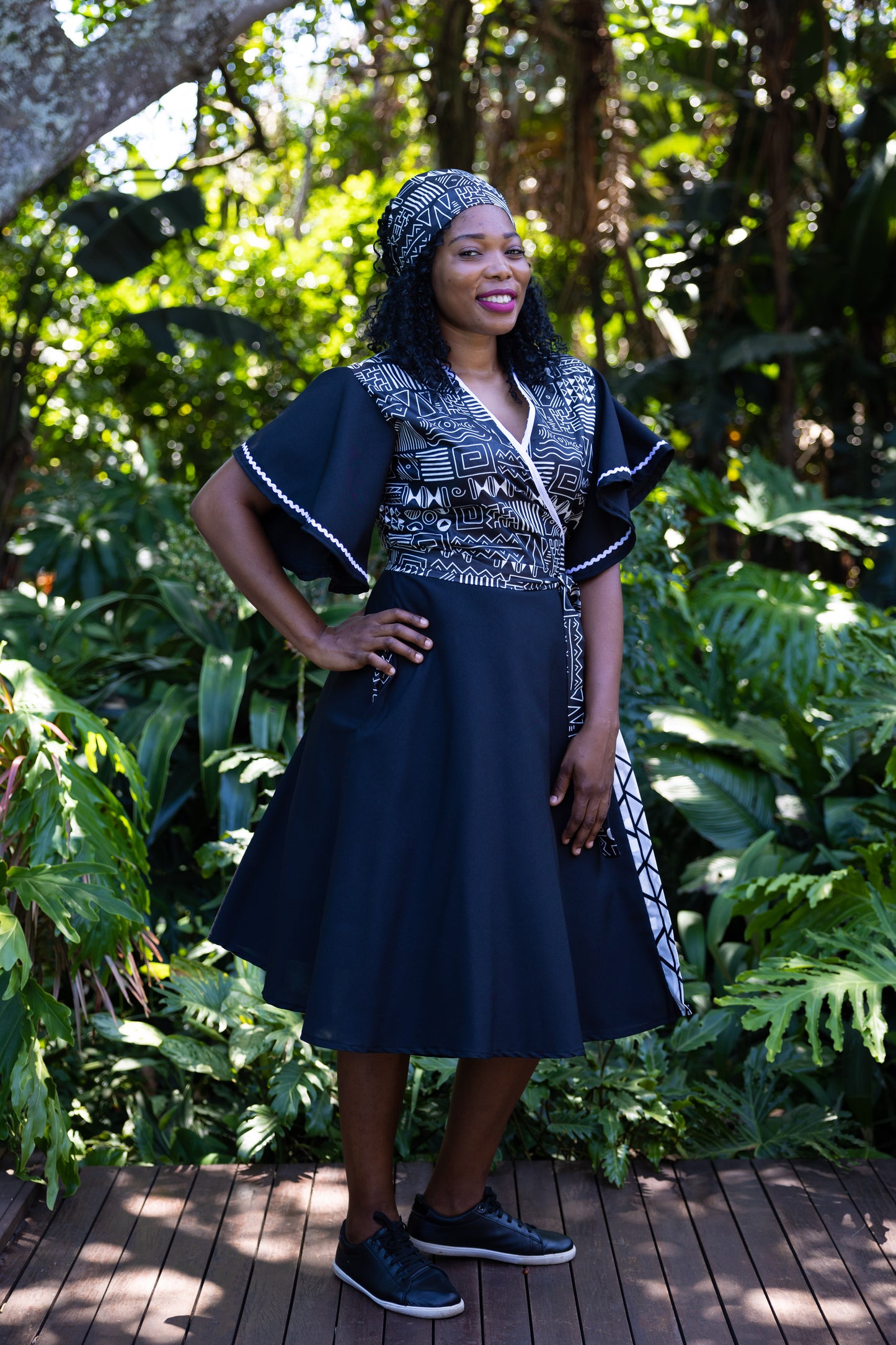 THE NDUMI WRAP / CHA-CHA PRINT