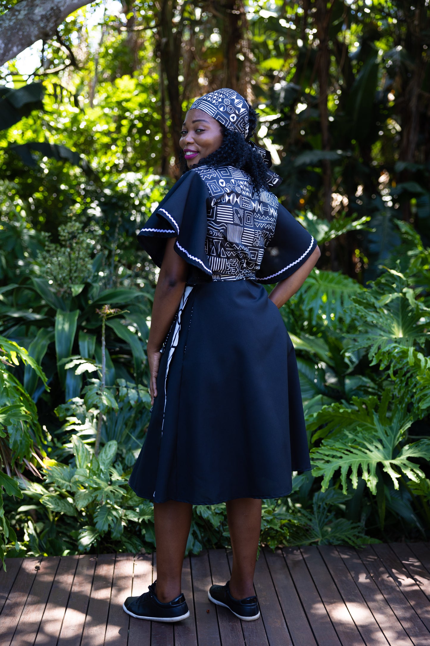 THE NDUMI WRAP / CHA-CHA PRINT