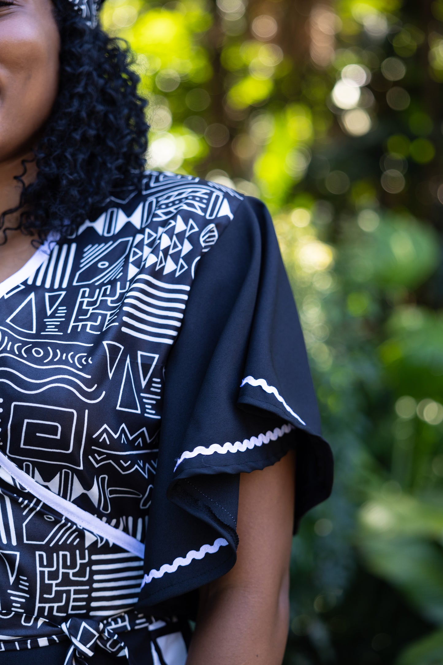 THE NDUMI WRAP / CHA-CHA PRINT