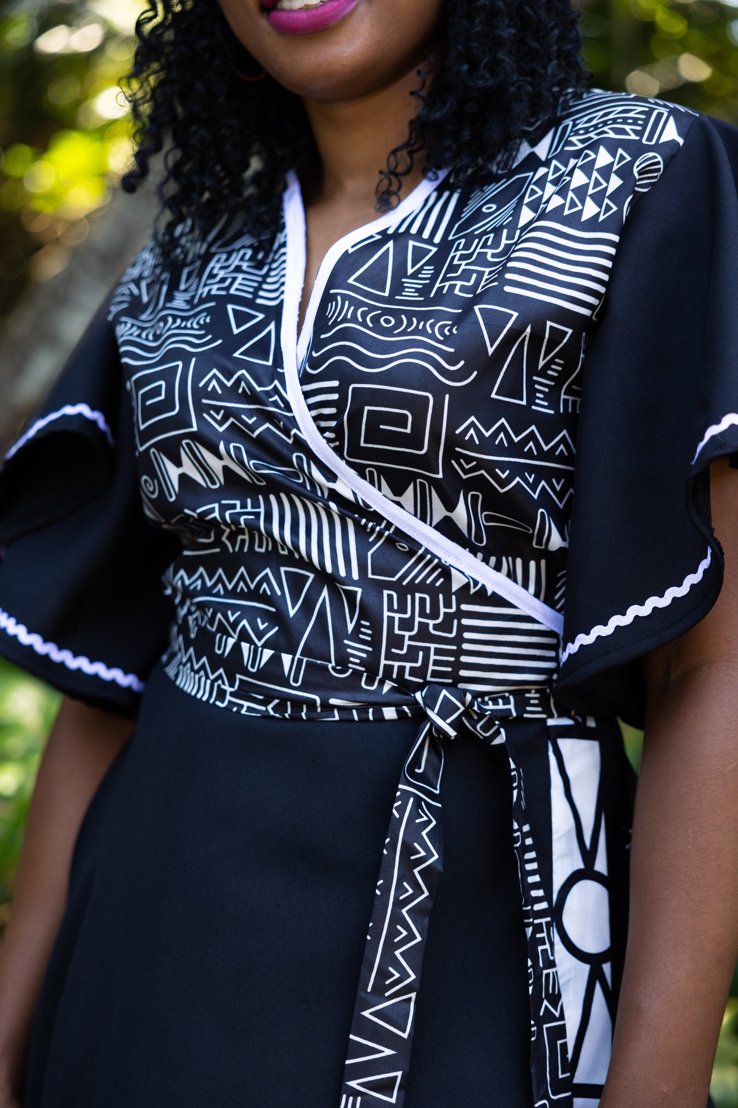 THE NDUMI WRAP / CHA-CHA PRINT