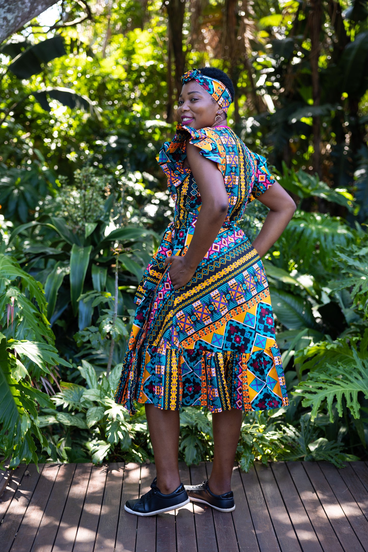 THE UKHWINI WRAP / KENTE PRINT
