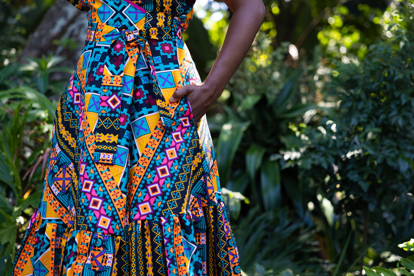 THE UKHWINI WRAP / KENTE PRINT