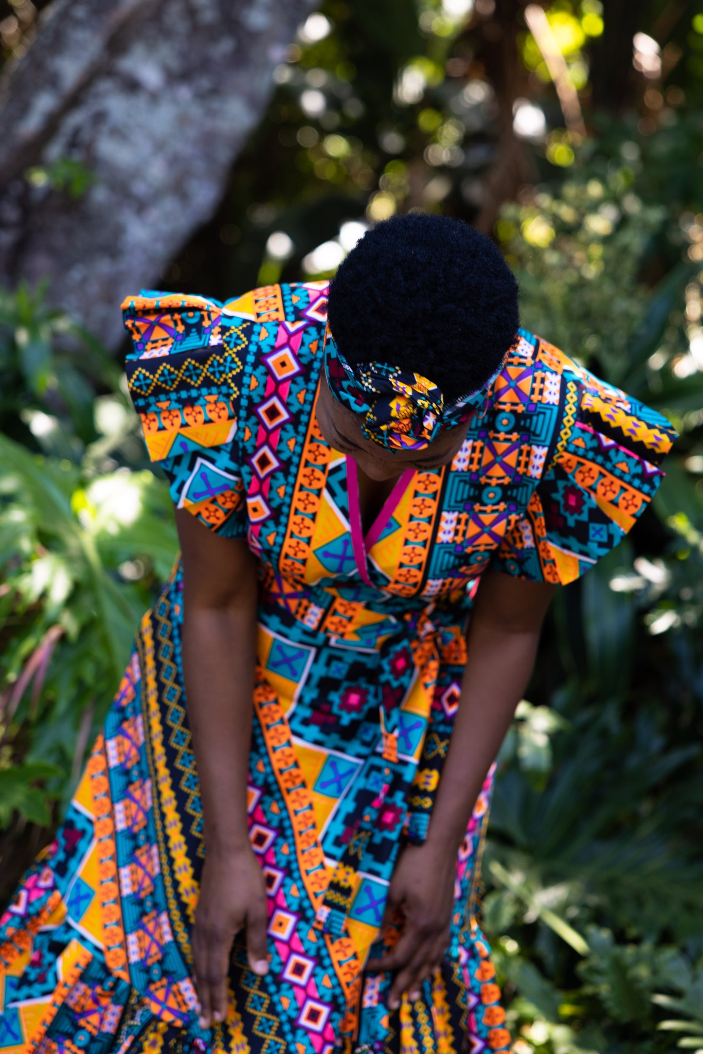 THE UKHWINI WRAP / KENTE PRINT