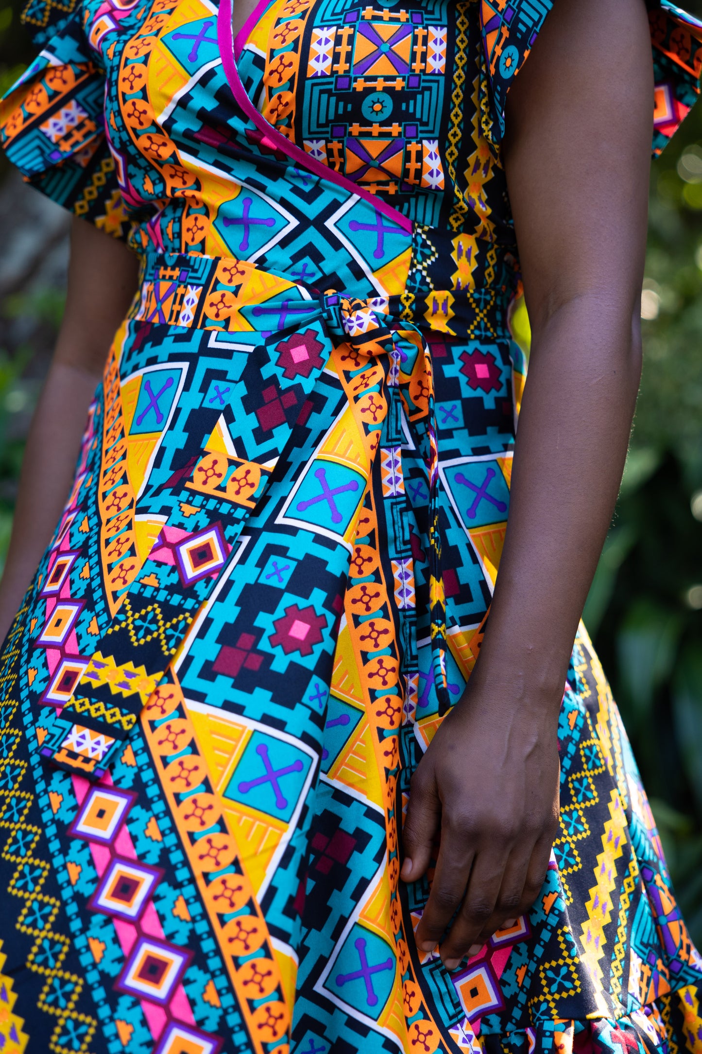 THE UKHWINI WRAP / KENTE PRINT