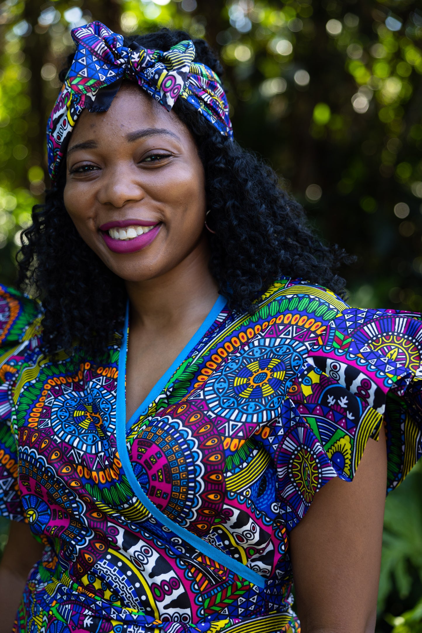 THE UKHWINI WRAP / ANKARA PRINT