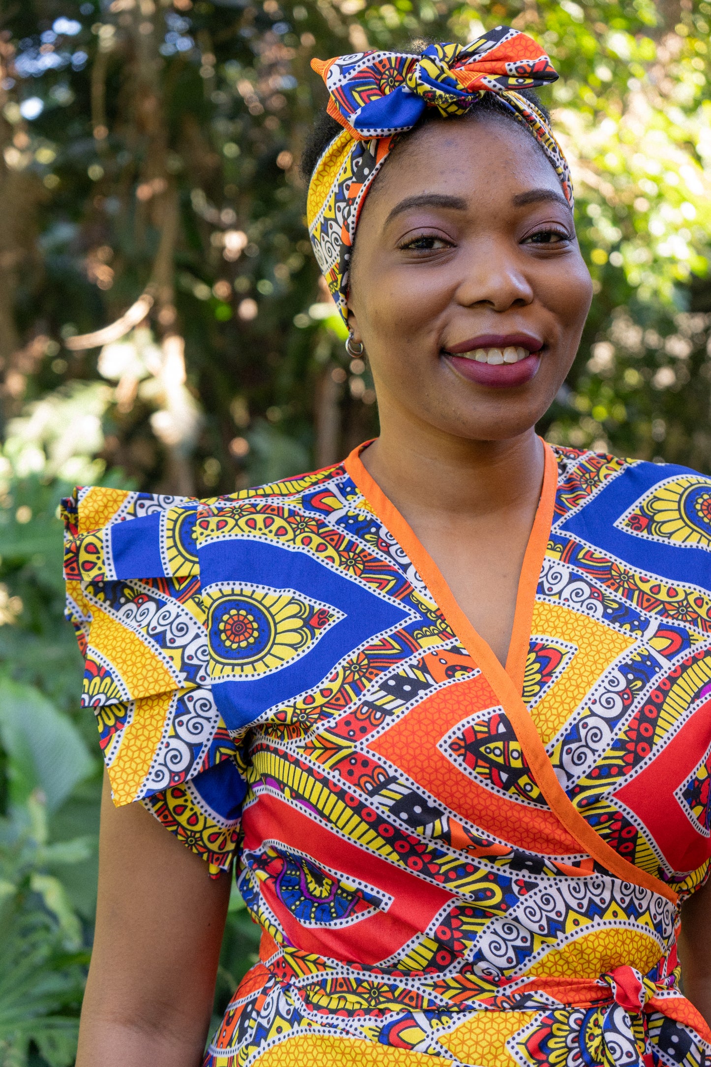 THE UKHWINI WRAP / JAVA PRINT
