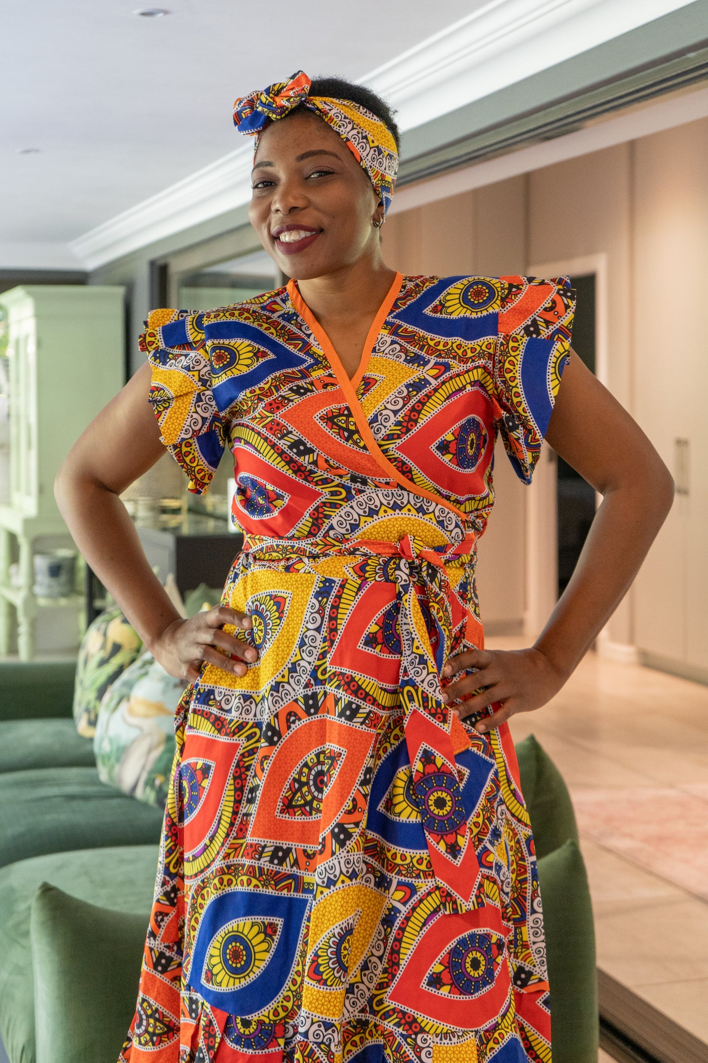 THE UKHWINI WRAP / JAVA PRINT