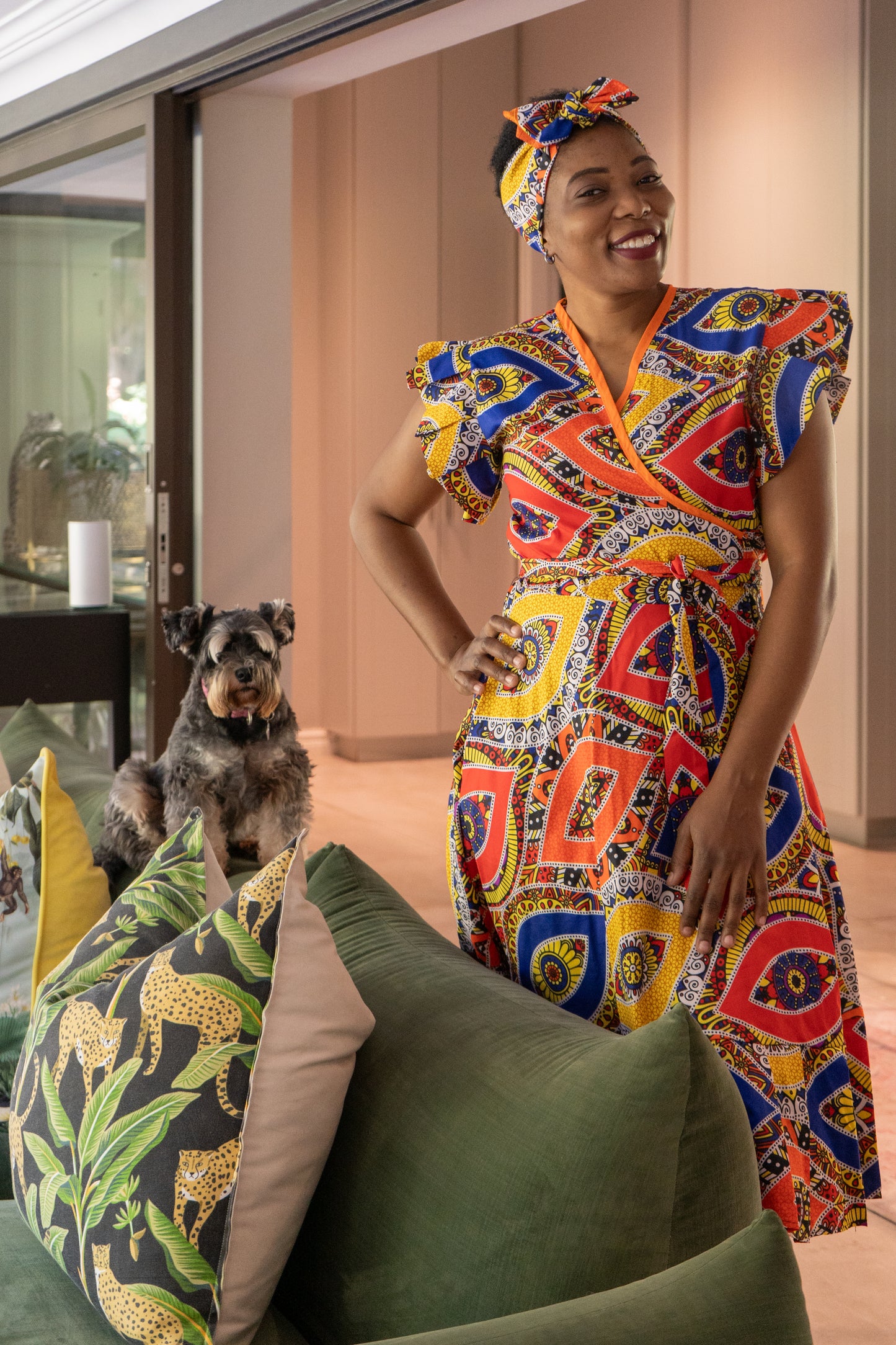 THE UKHWINI WRAP / JAVA PRINT