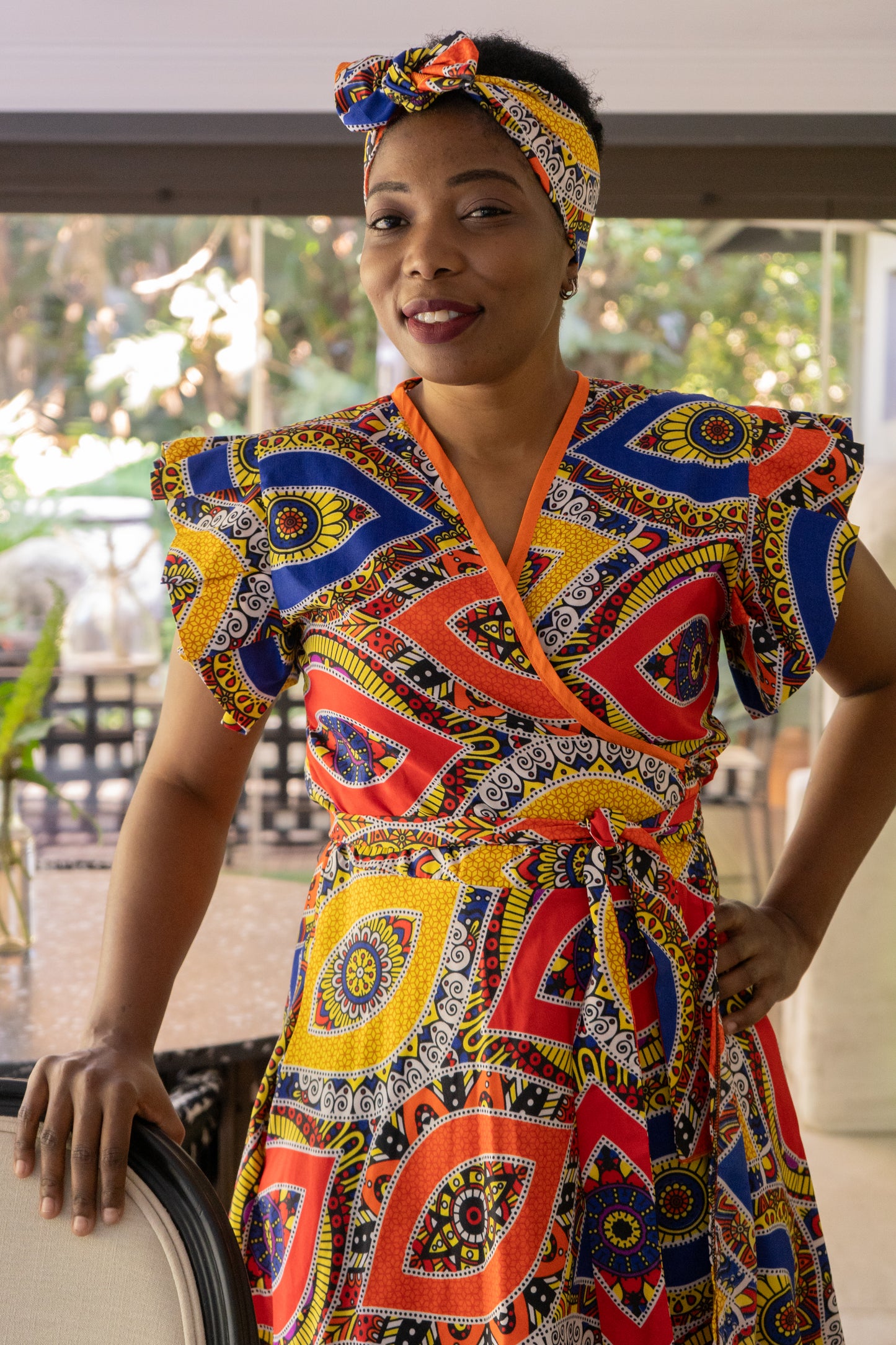THE UKHWINI WRAP / JAVA PRINT