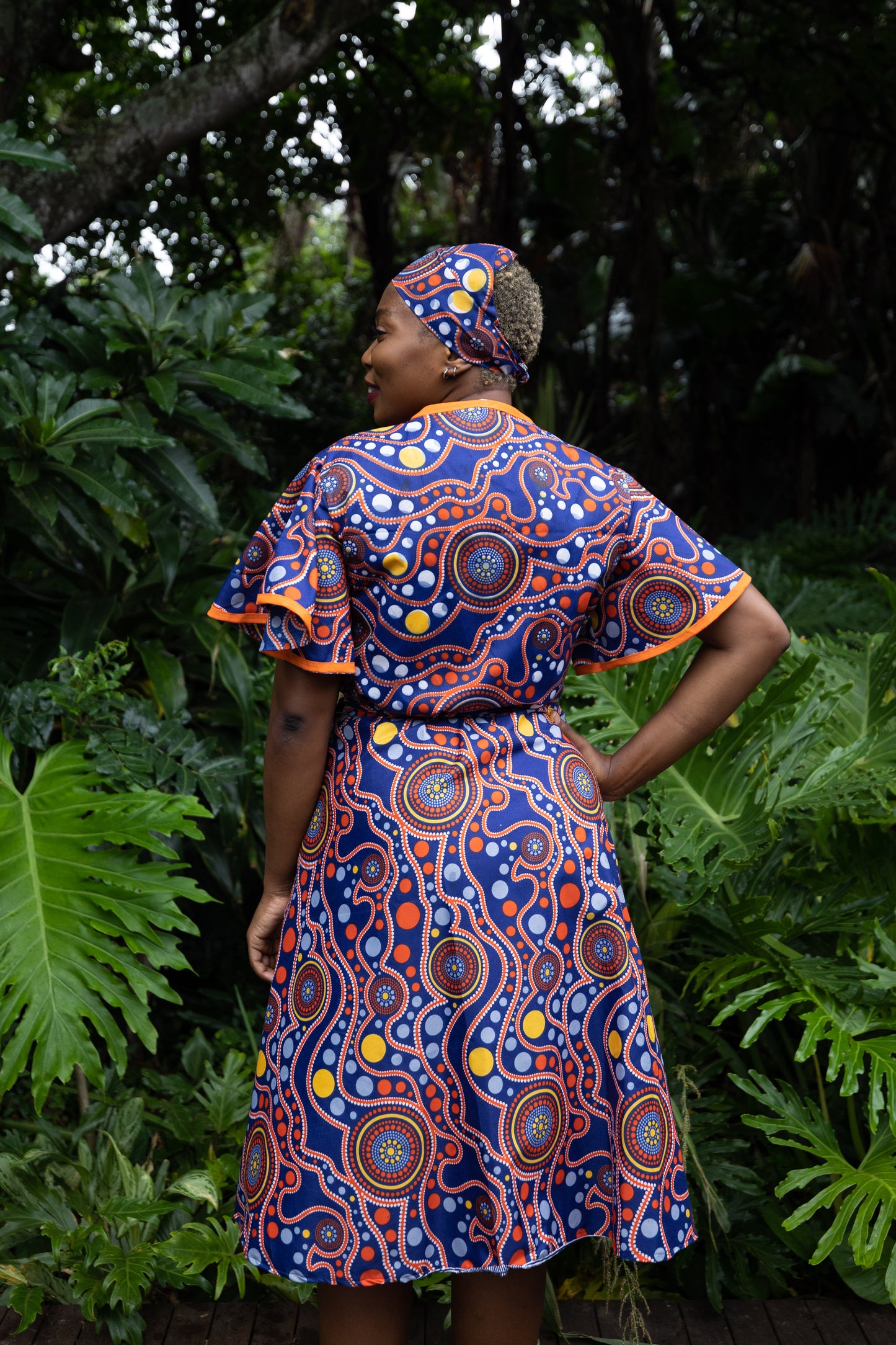 THE NDUMI WRAP / TAZAMA PRINT