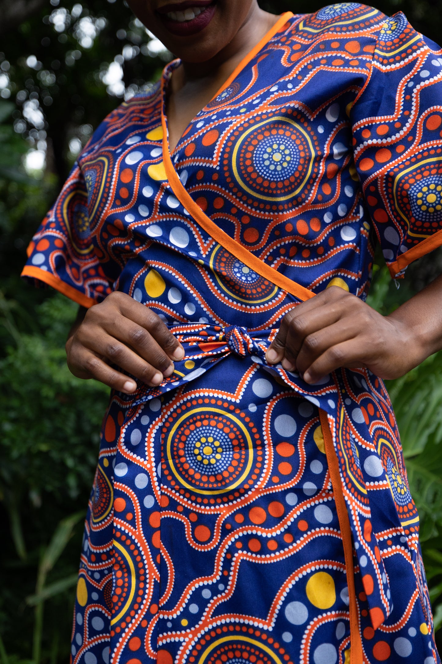 THE NDUMI WRAP / TAZAMA PRINT