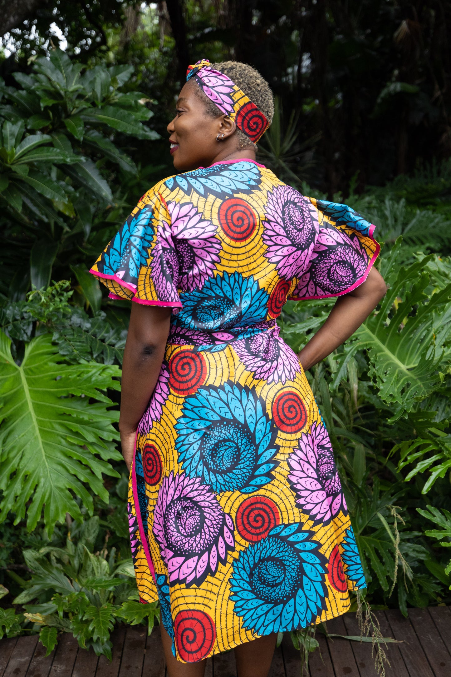 THE NDUMI WRAP / YAHYA PRINT