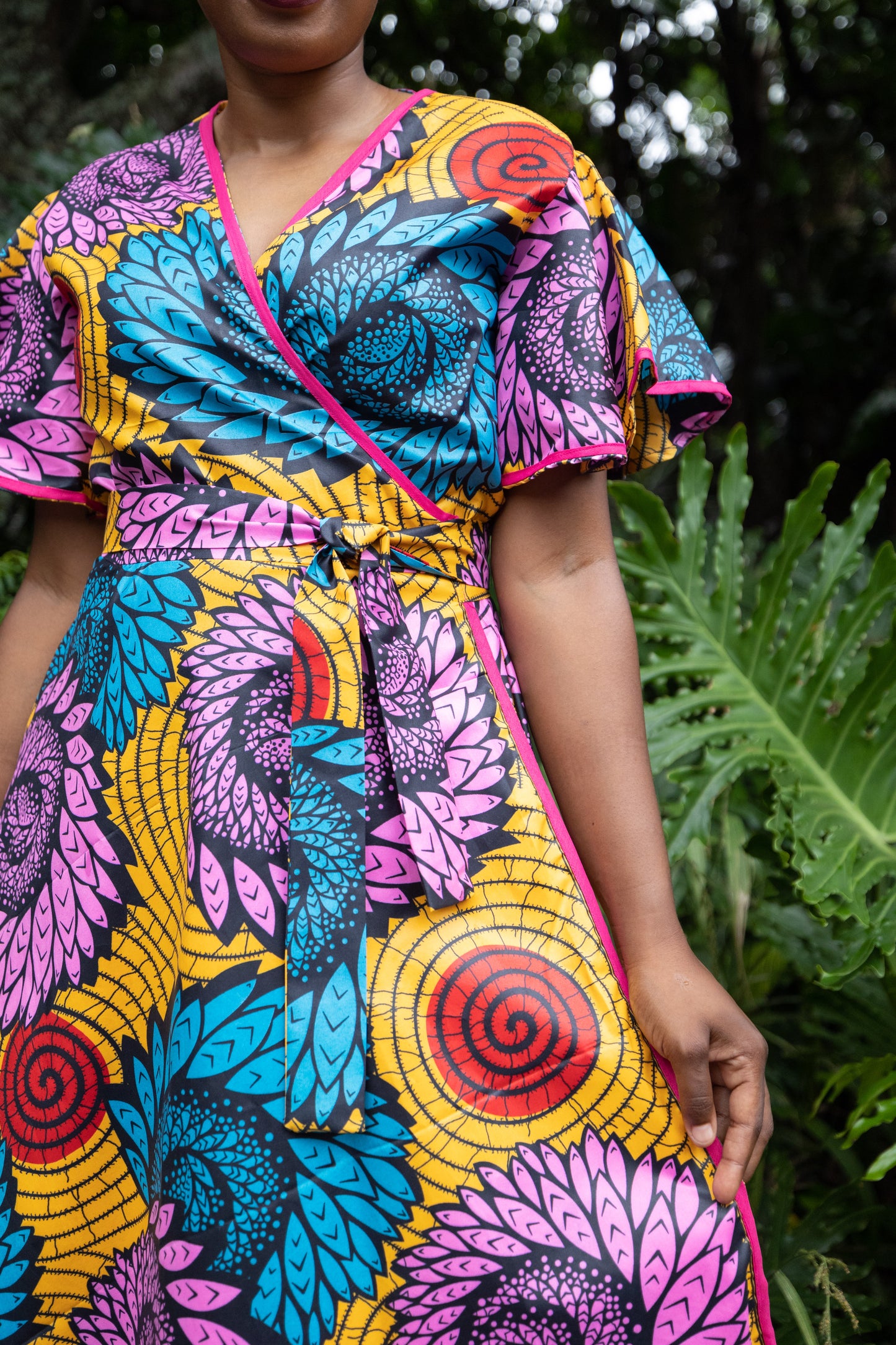 THE NDUMI WRAP / YAHYA PRINT
