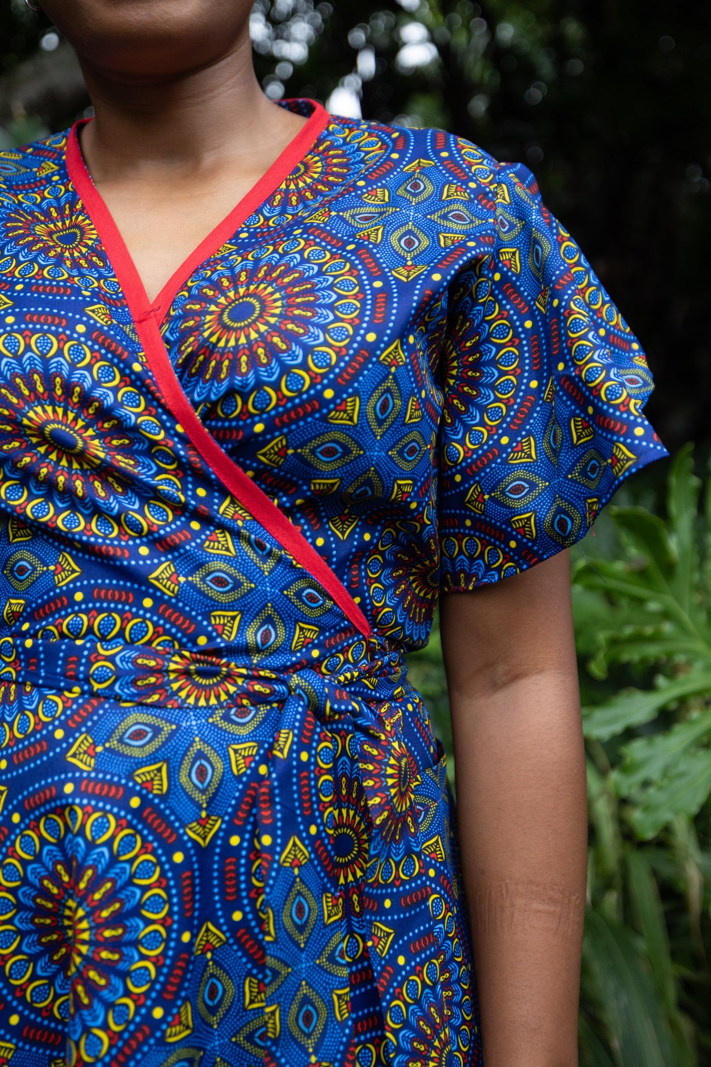 THE PINAFORE WRAP / JABALI PRINT