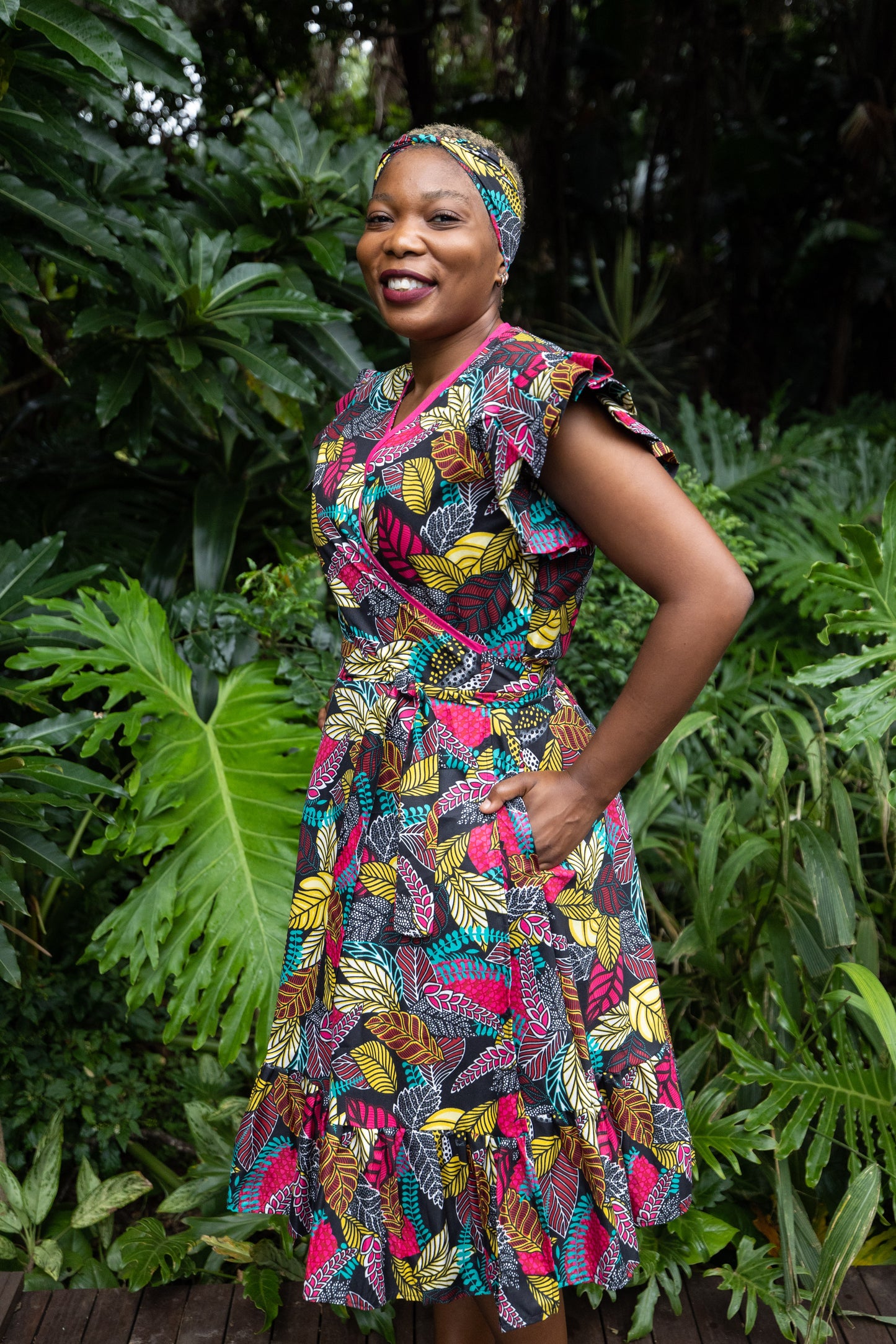 THE UKHWINI WRAP / JAMEELA PRINT