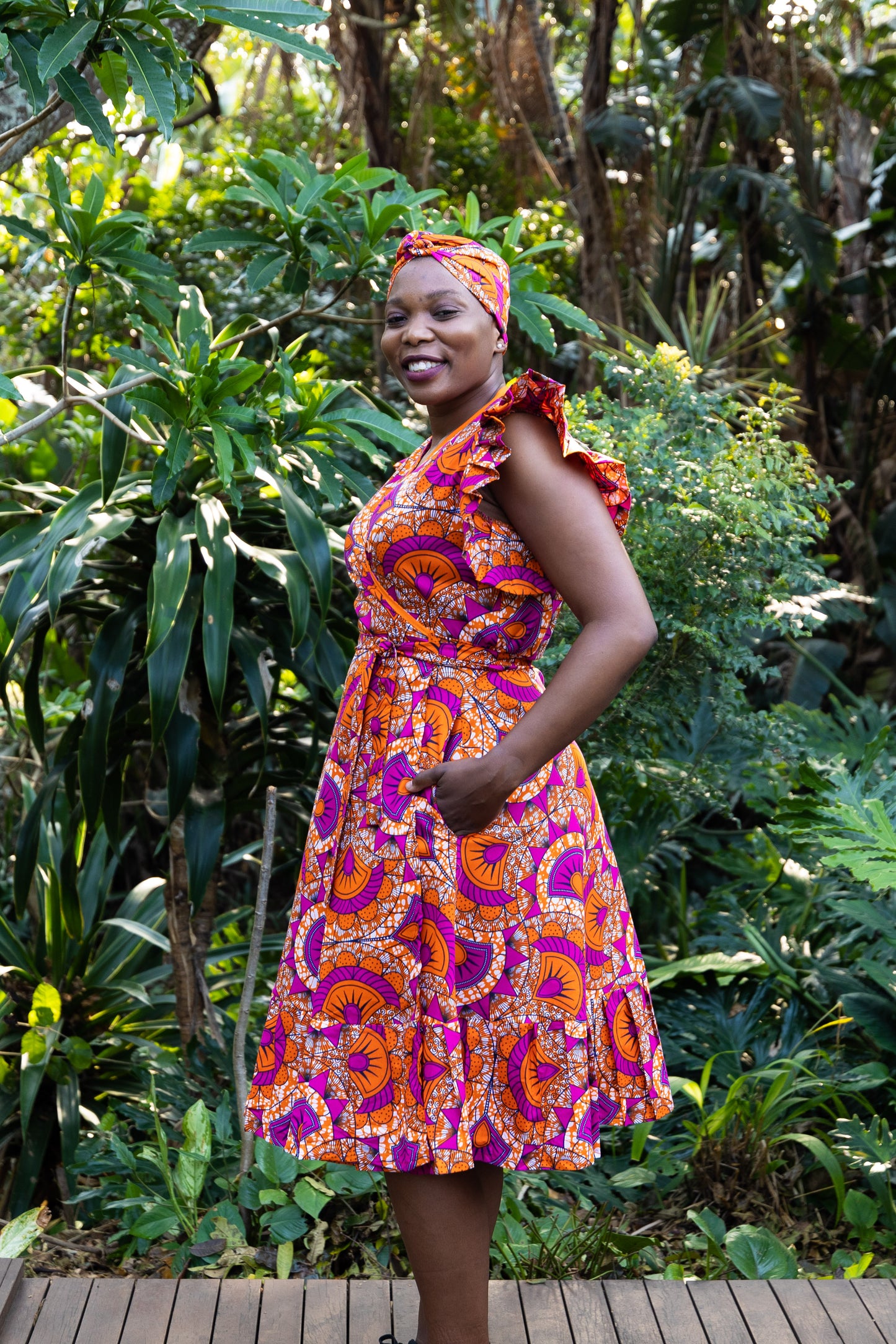 AN UKHWINI WRAP / ANGELINA PRINT
