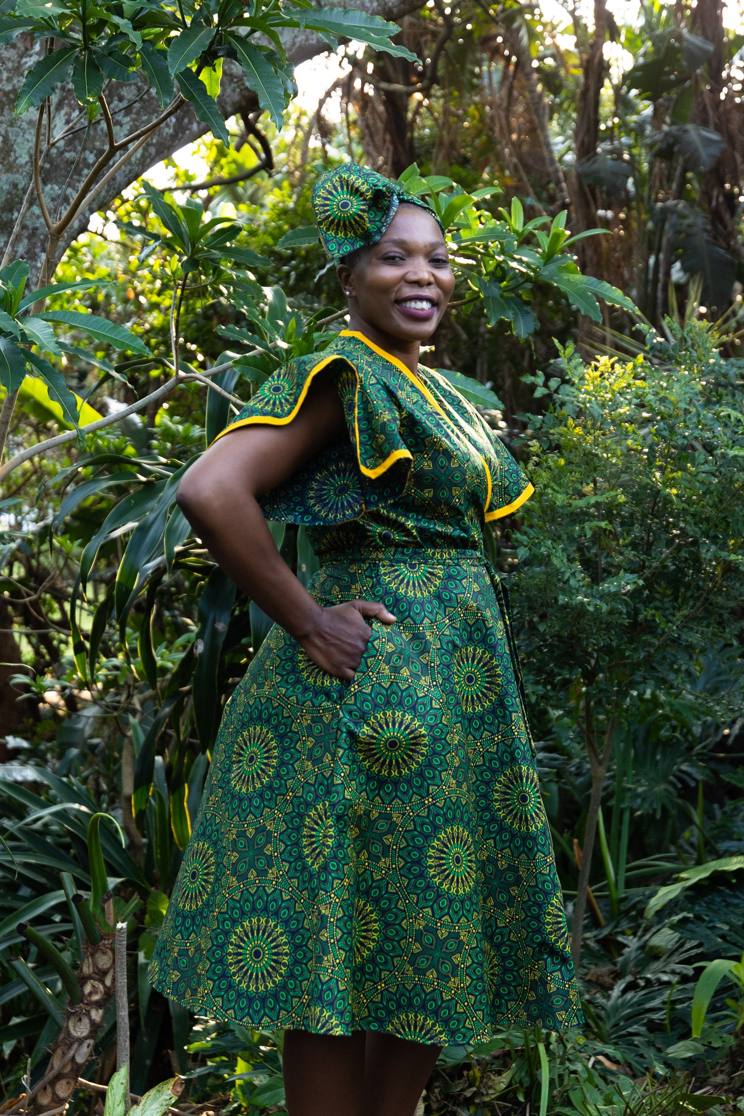 A NDUMI WRAP / ASENTEEWA PRINT