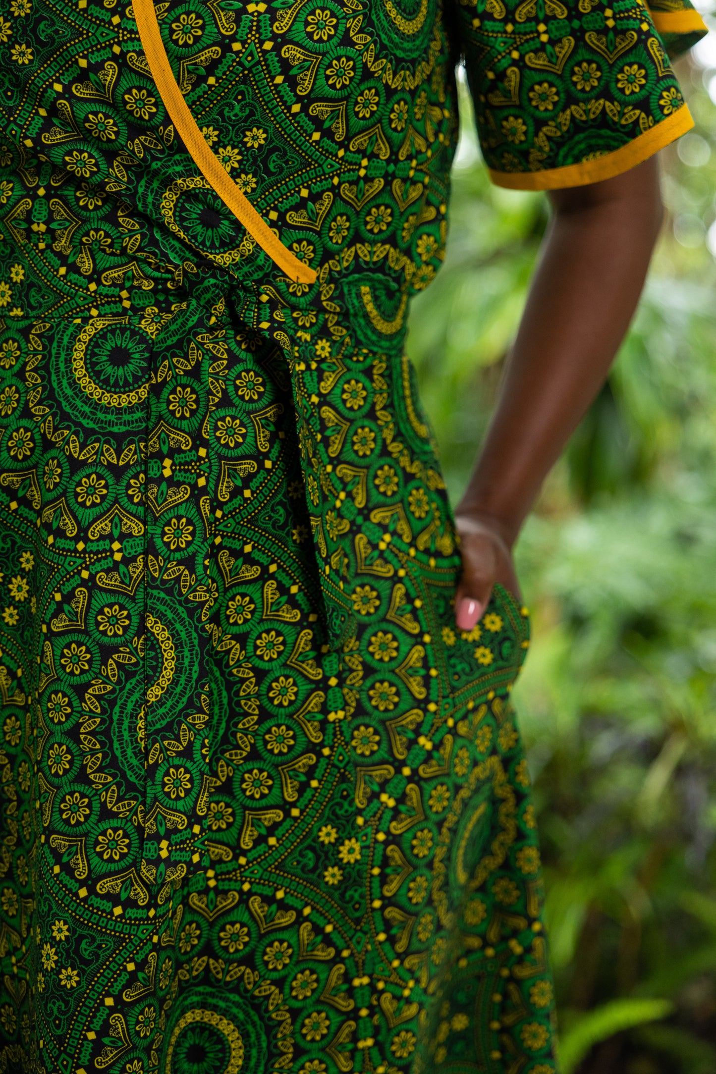 NDUMI WRAP / ASENTEE PRINT