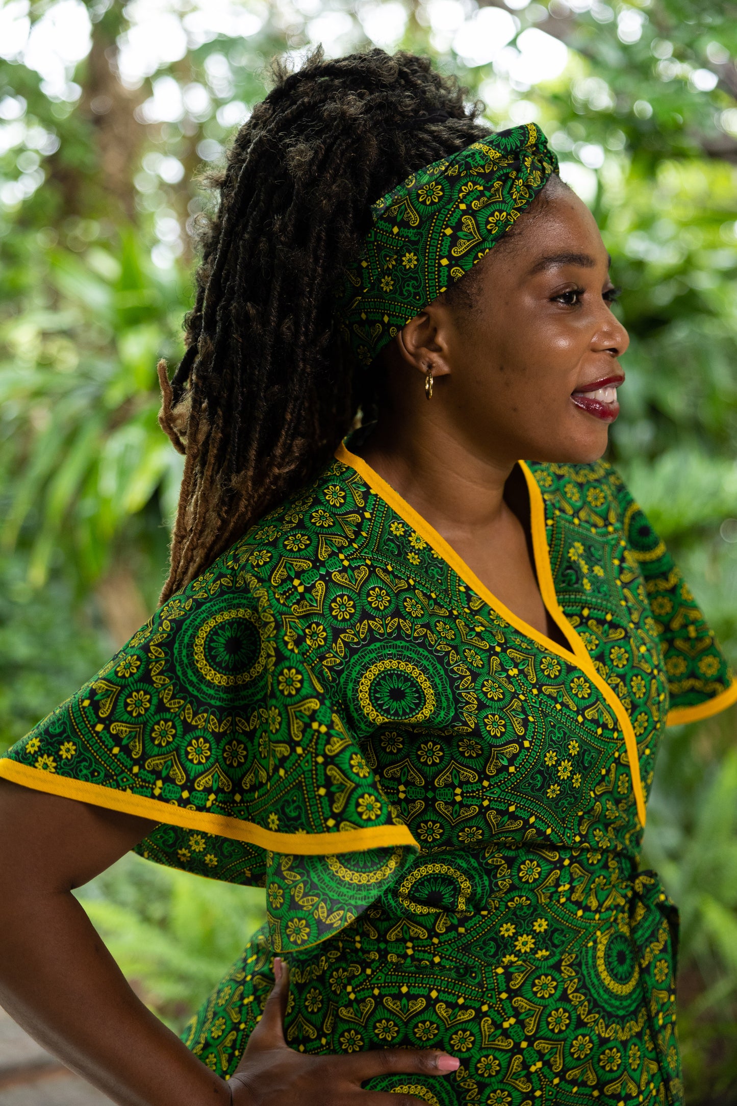 NDUMI WRAP / ASENTEE PRINT