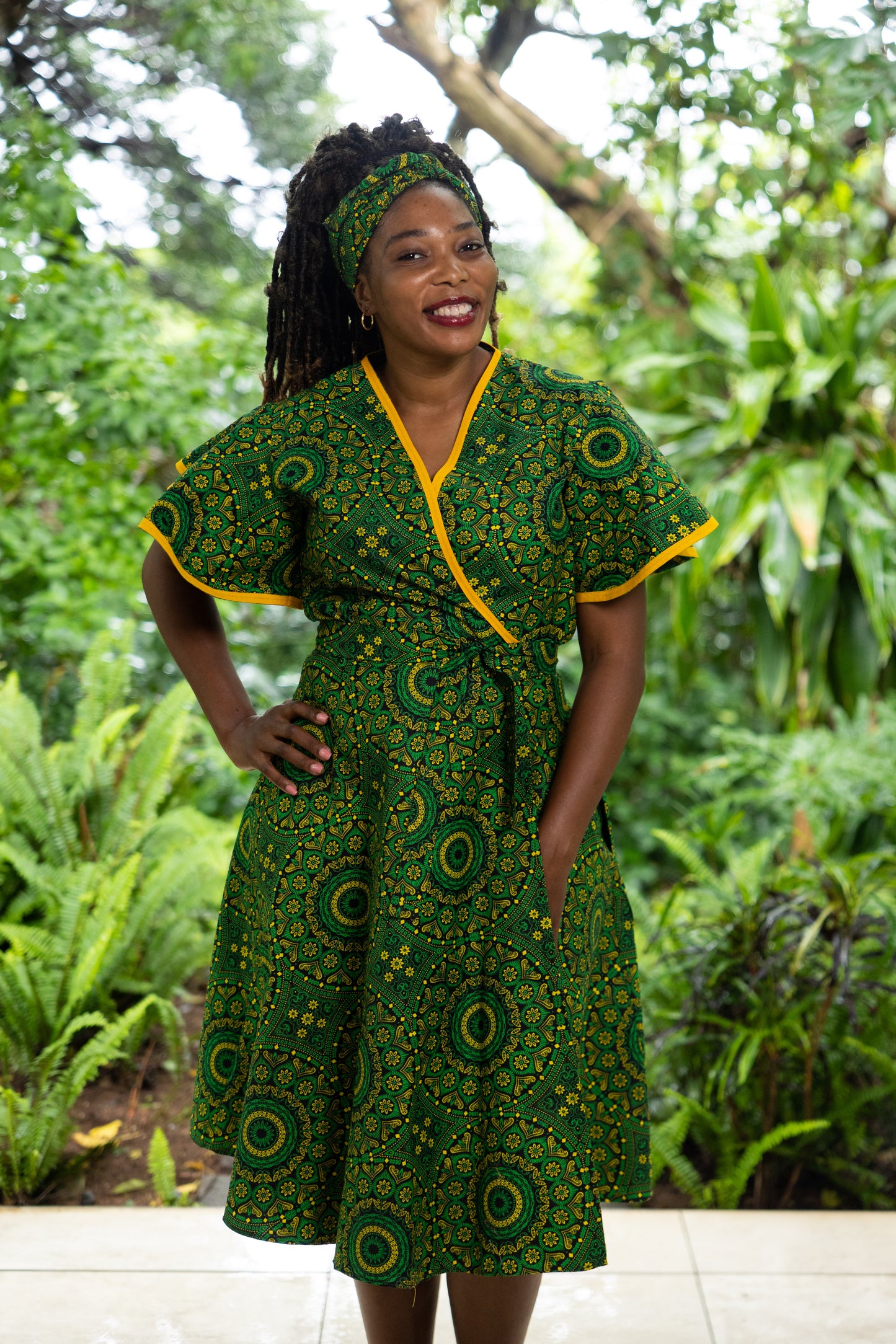NDUMI WRAP / ASENTEE PRINT