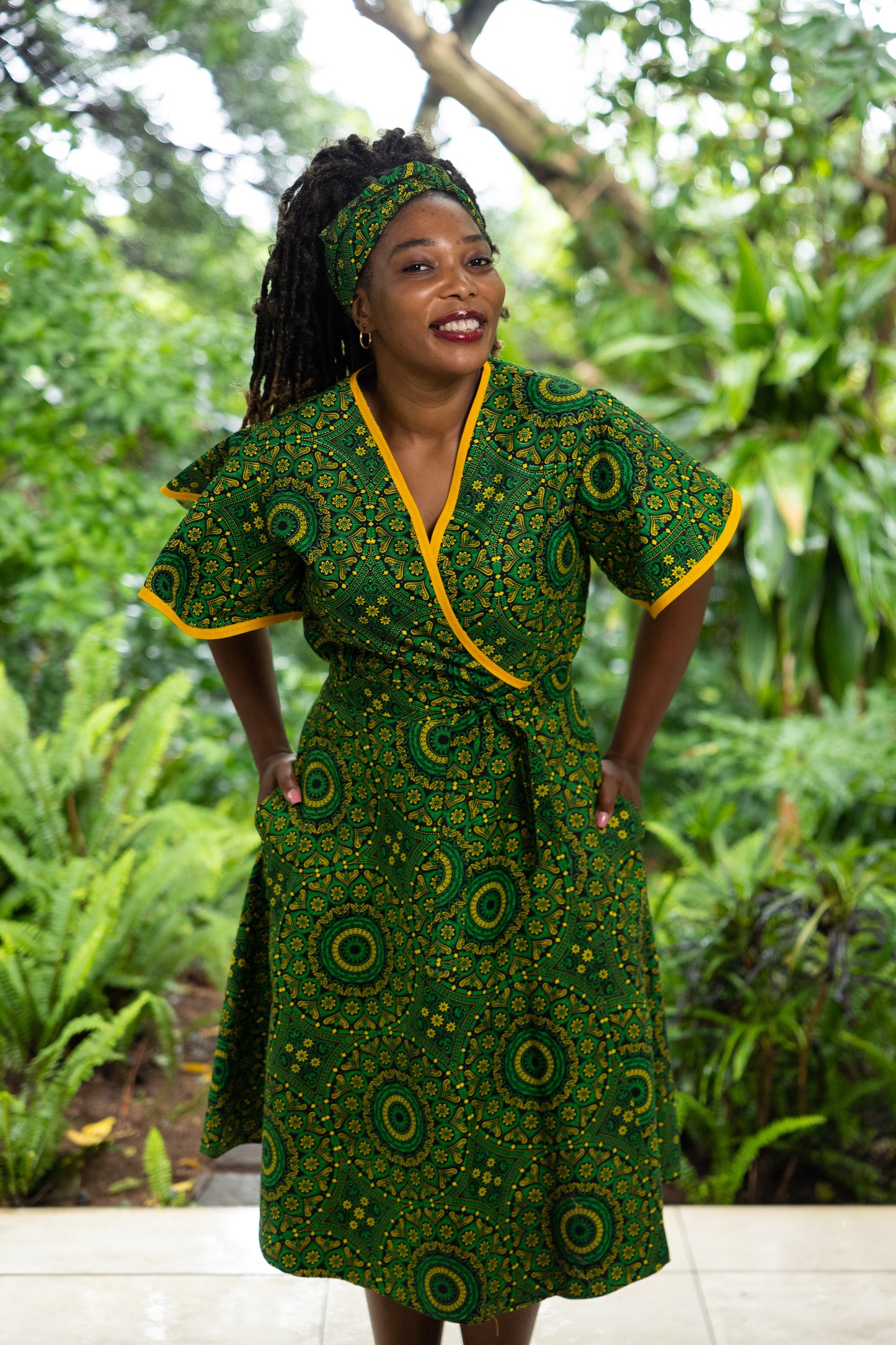NDUMI WRAP / ASENTEE PRINT