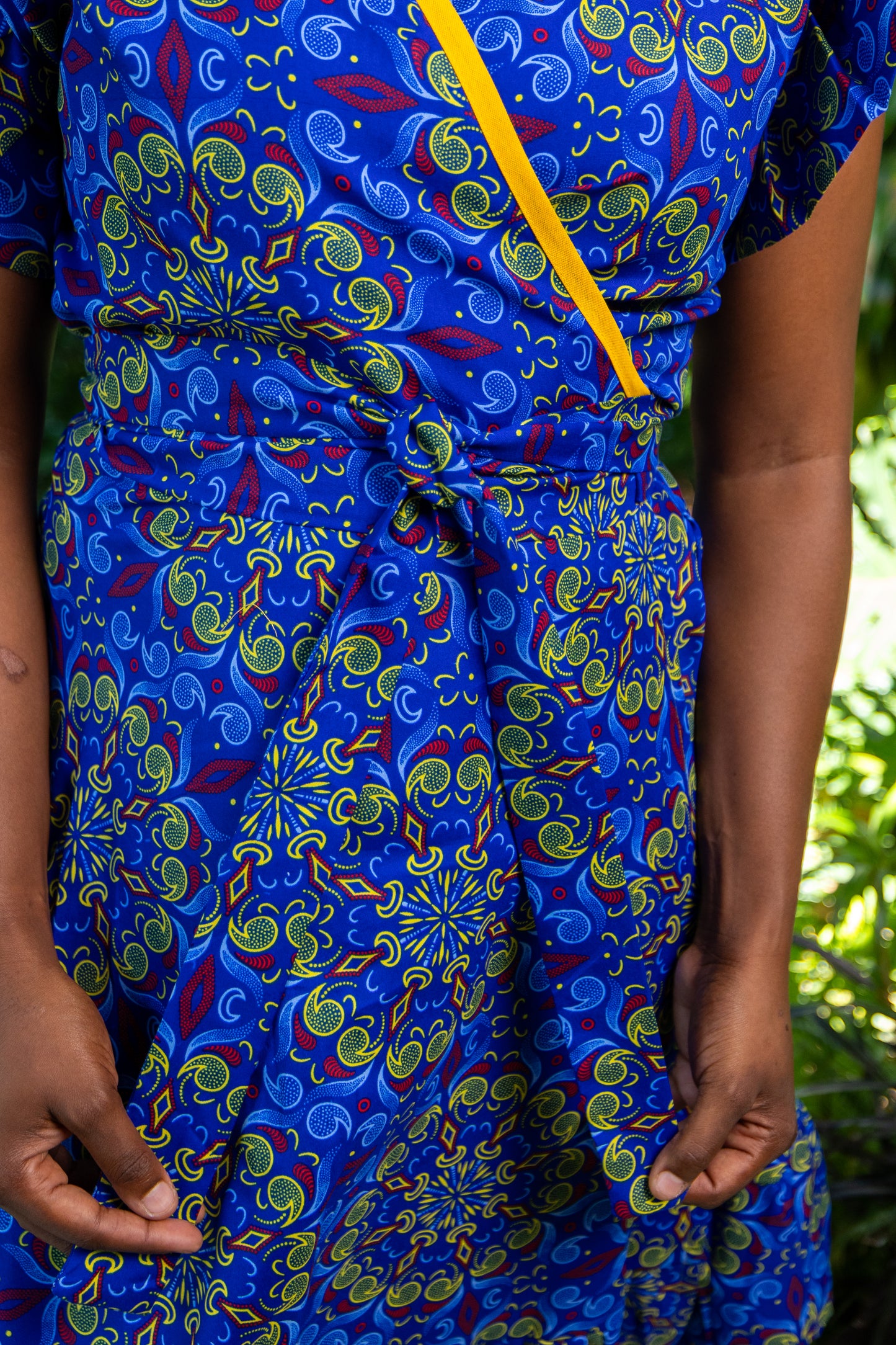 AN UKHWINI WRAP / BAHARI PRINT
