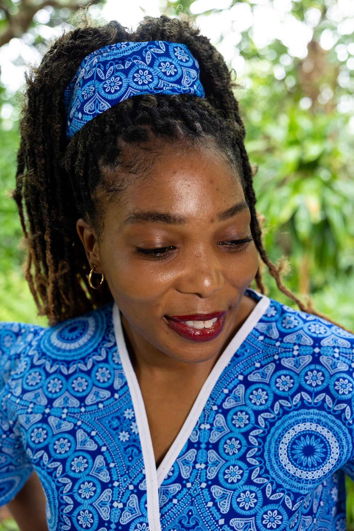 PINAFORE WRAP / IMANI PRINT