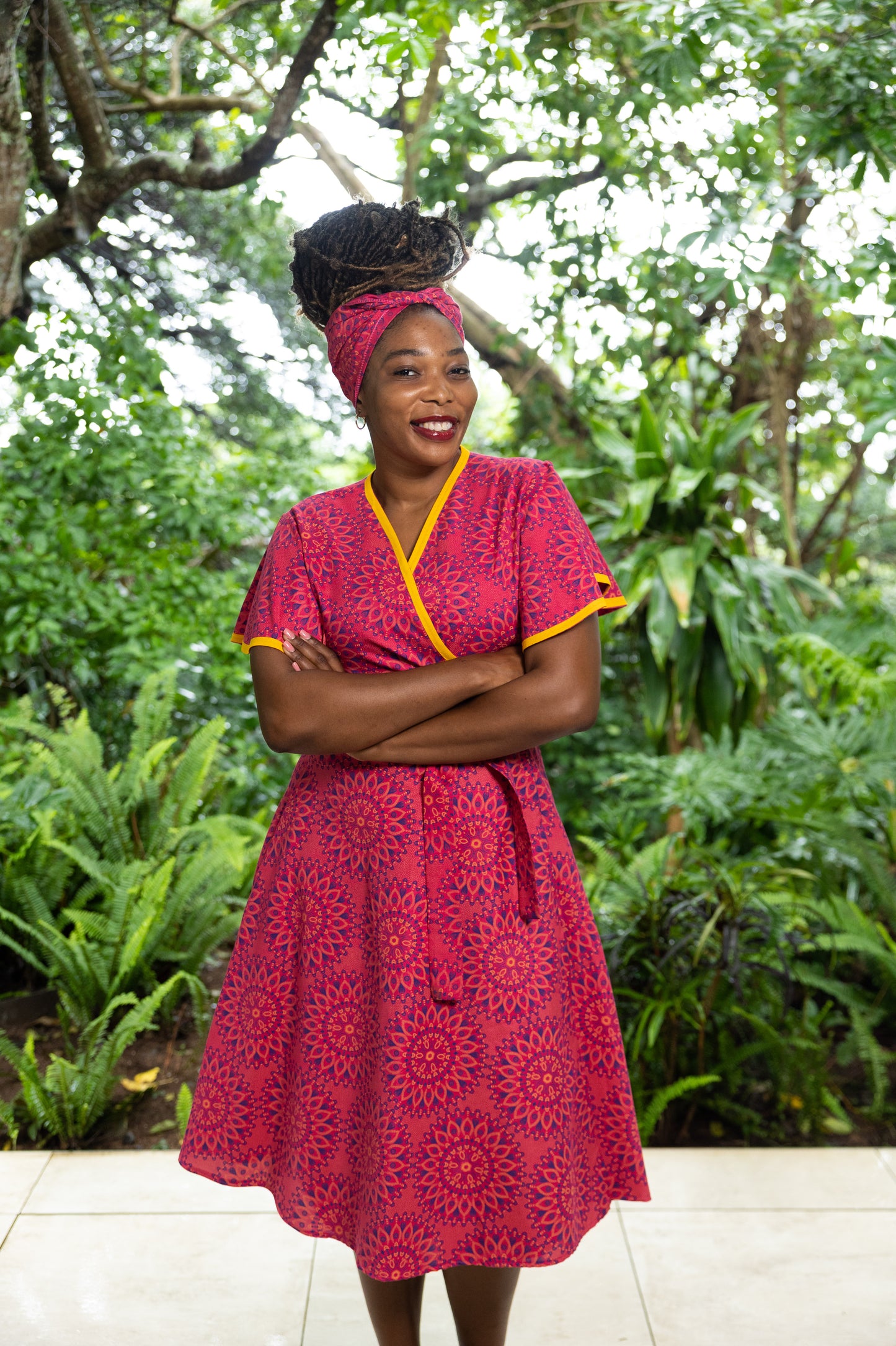 A NDUMI WRAP / KALI PRINT