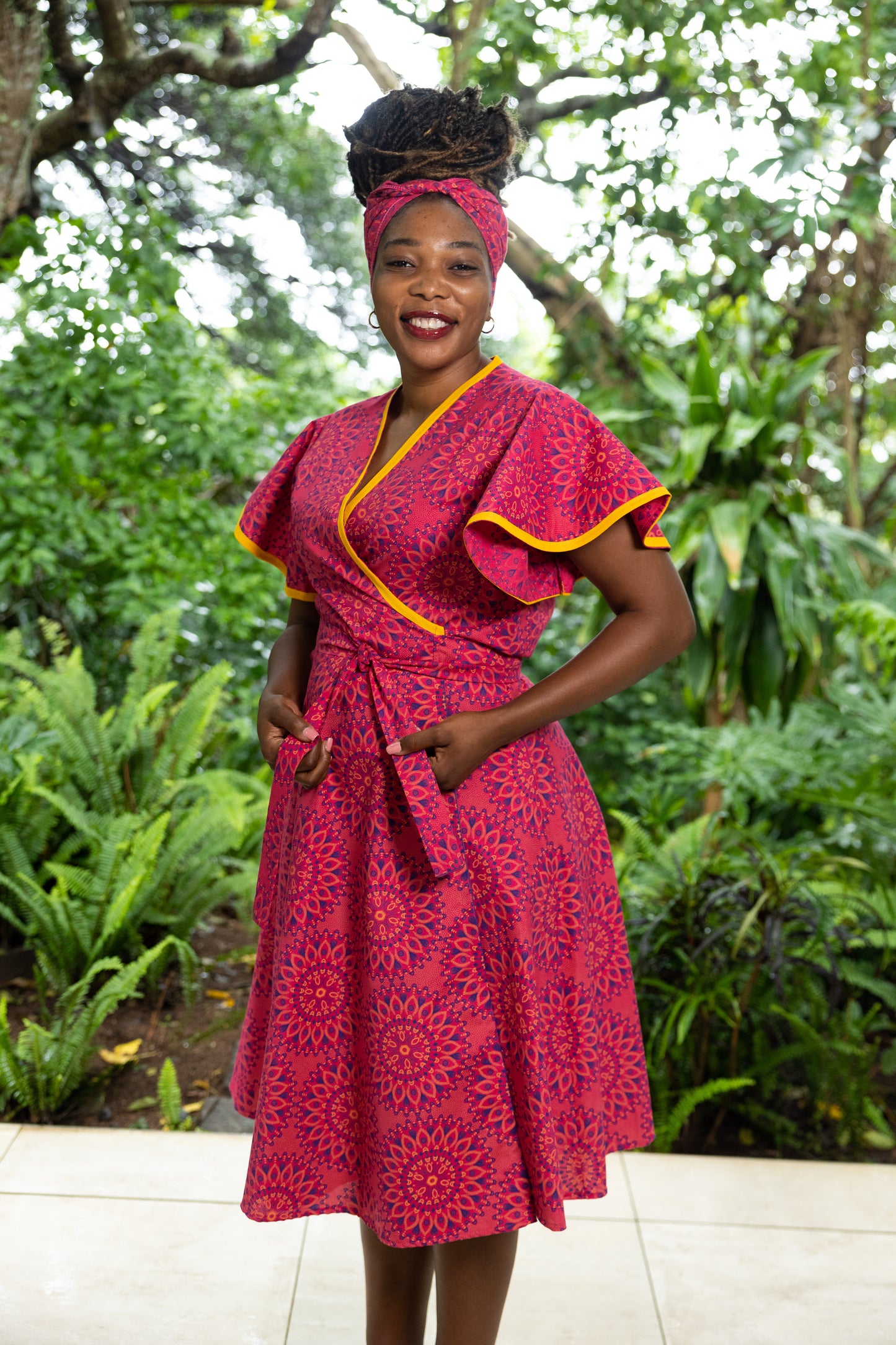 A NDUMI WRAP / KALI PRINT