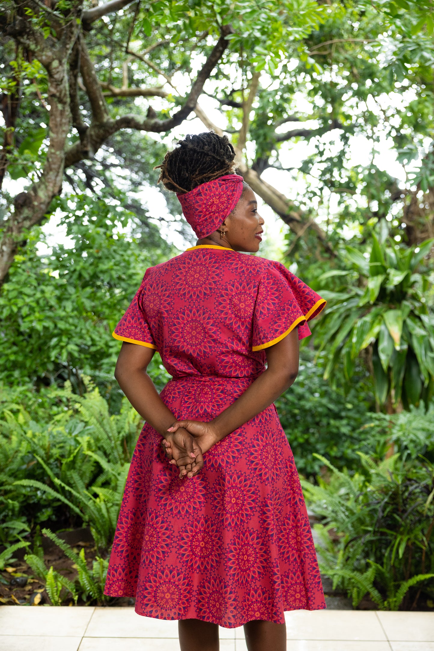 A NDUMI WRAP / KALI PRINT