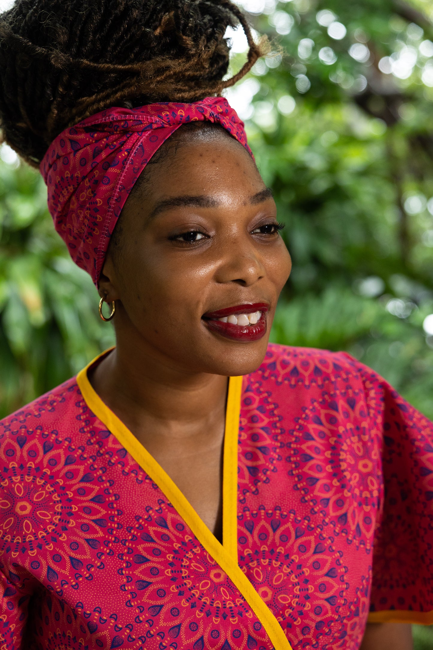 A NDUMI WRAP / KALI PRINT