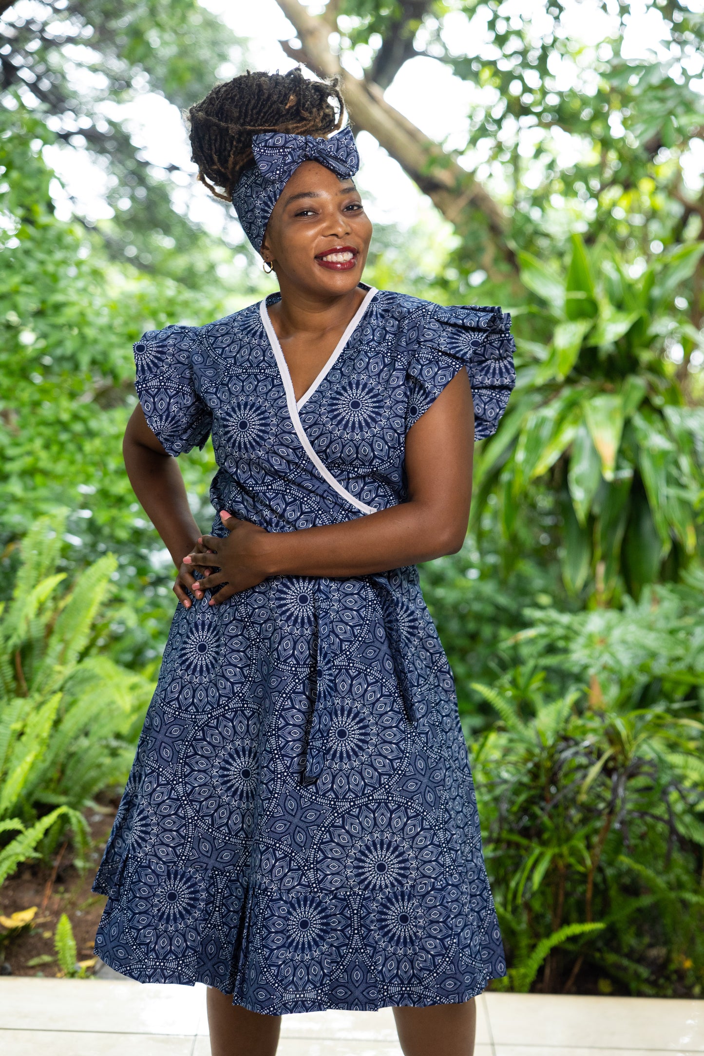 UKHWINI WRAP / KAMALI PRINT
