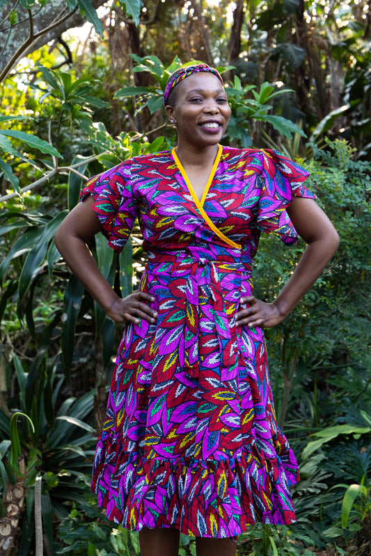 A PINAFORE WRAP / MABOKO PRINT