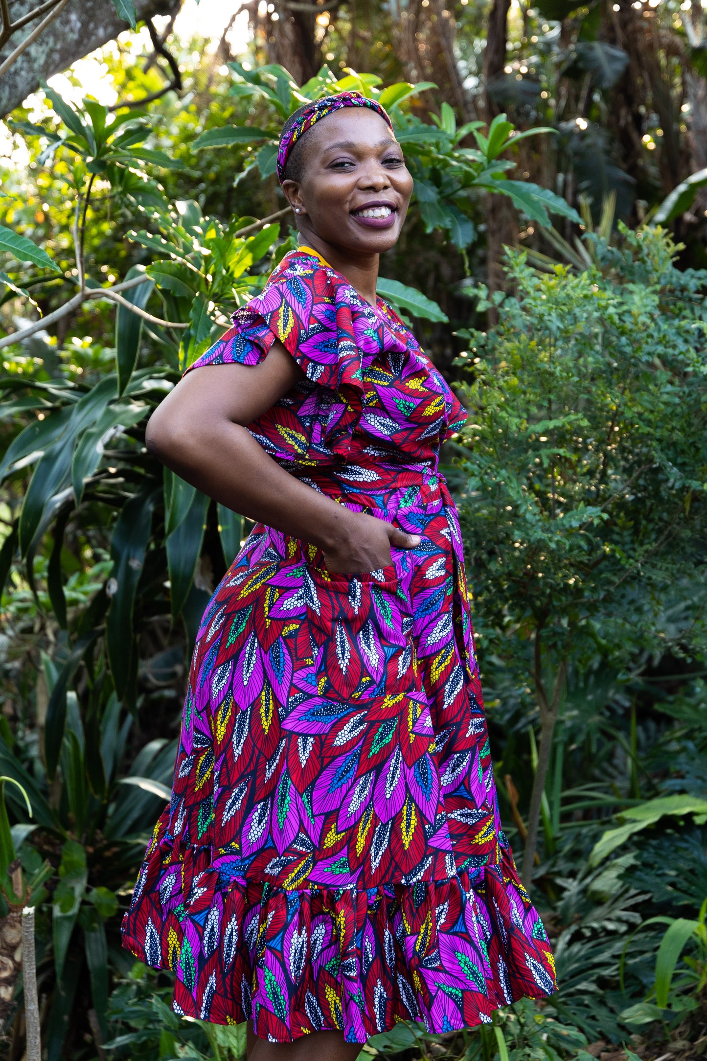 A PINAFORE WRAP / MABOKO PRINT