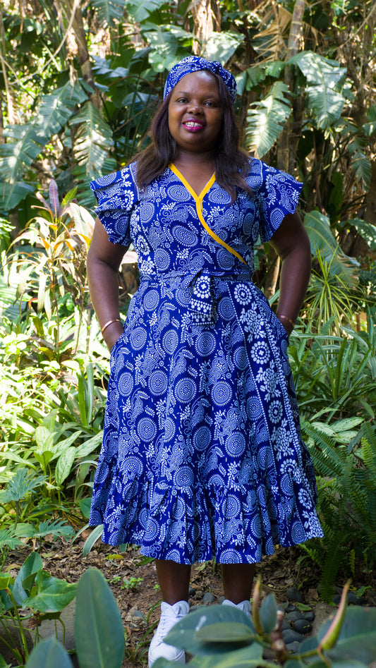 THE UKHWINI WRAP / ADIA PRINT
